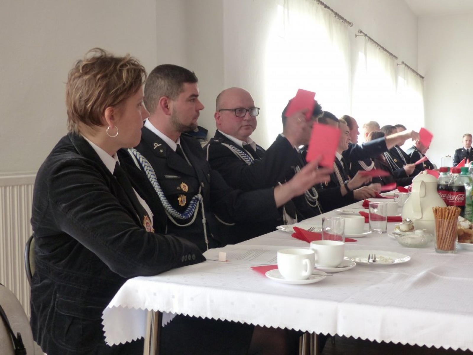 Zdjęcie w galerii na portalu naszraciborz.pl: Odbył się zjazd Oddziału Gminnego Związku OSP RP Gminy Krzanowice wiadomości z regionu