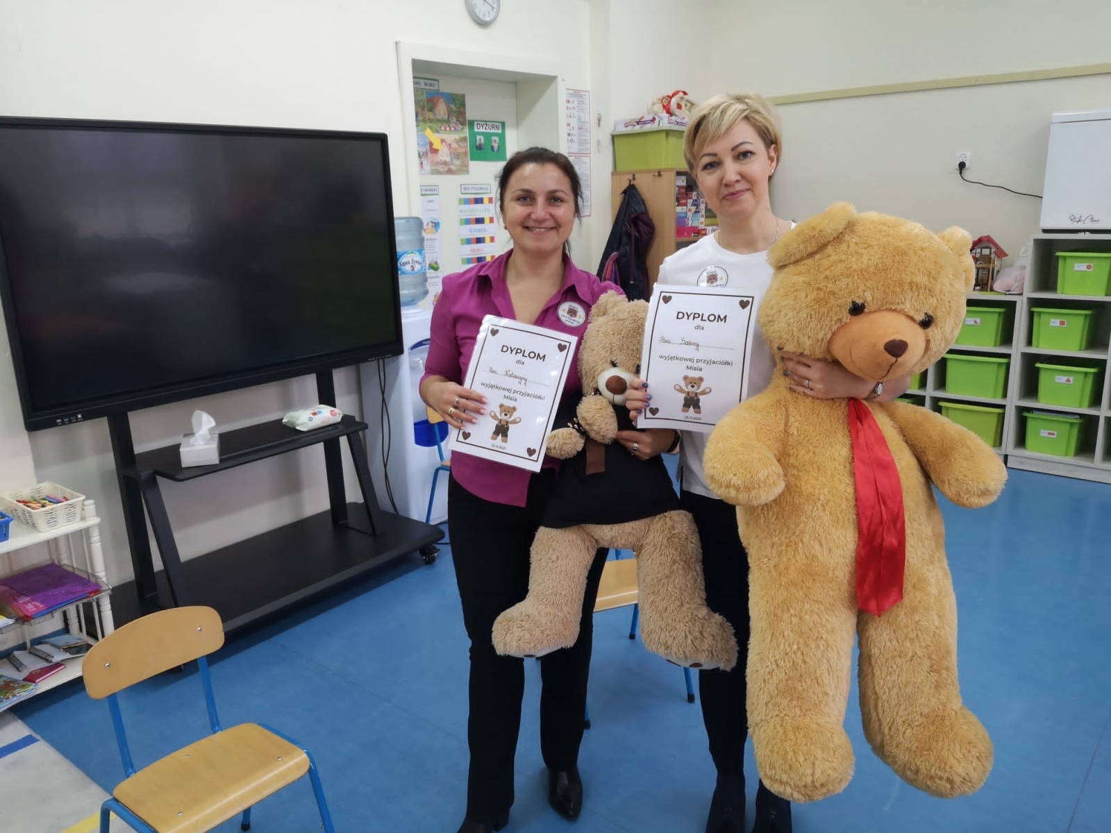 Zdjęcie w galerii na portalu naszraciborz.pl: Dzień Pluszowego Misia w rudzkim przedszkolu wiadomości z regionu