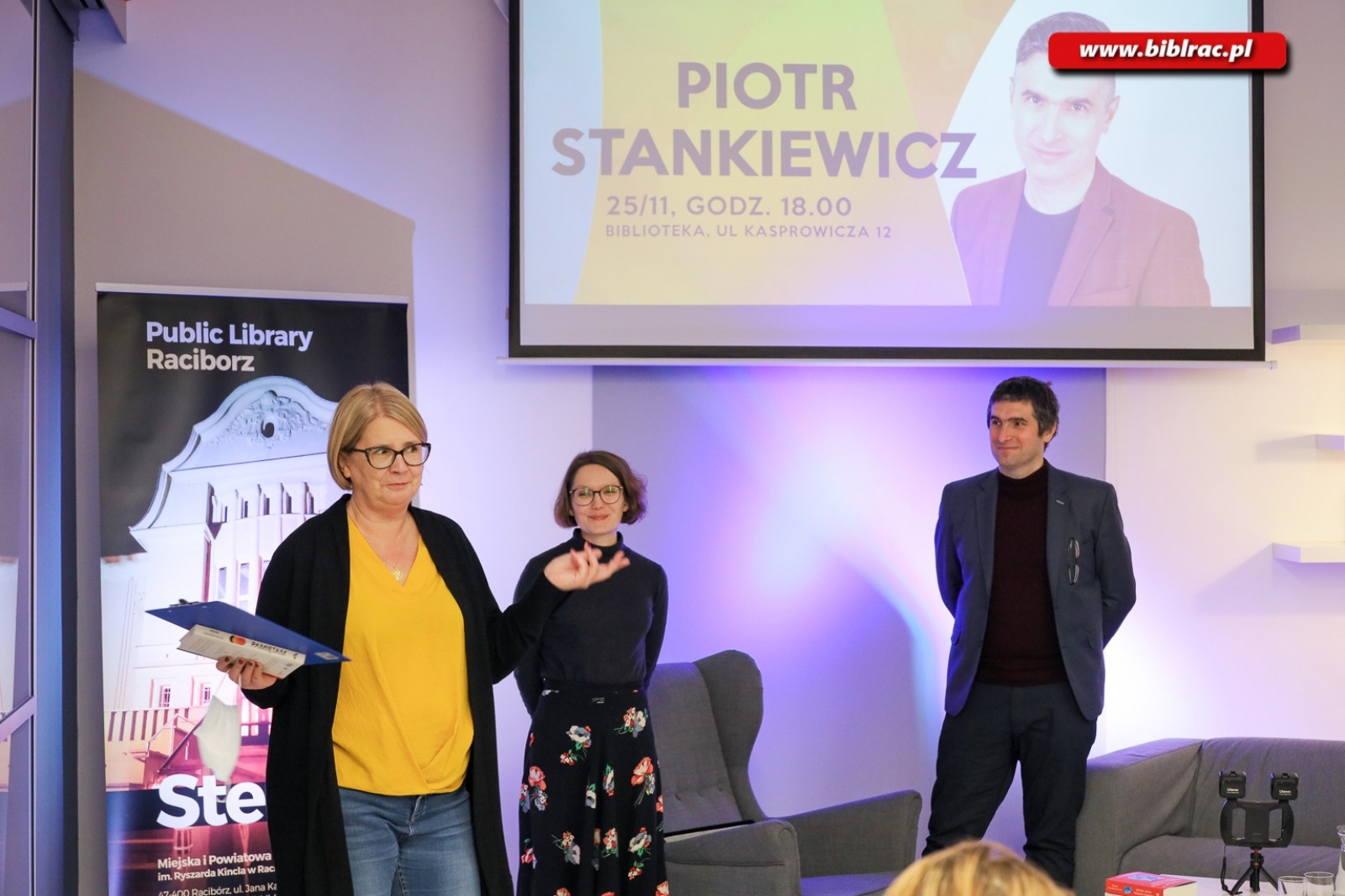 Zdjęcie w galerii na portalu naszraciborz.pl: O pamięci i stoicyzmie w raciborskiej bibliotece [FOTO] wiadomości z regionu