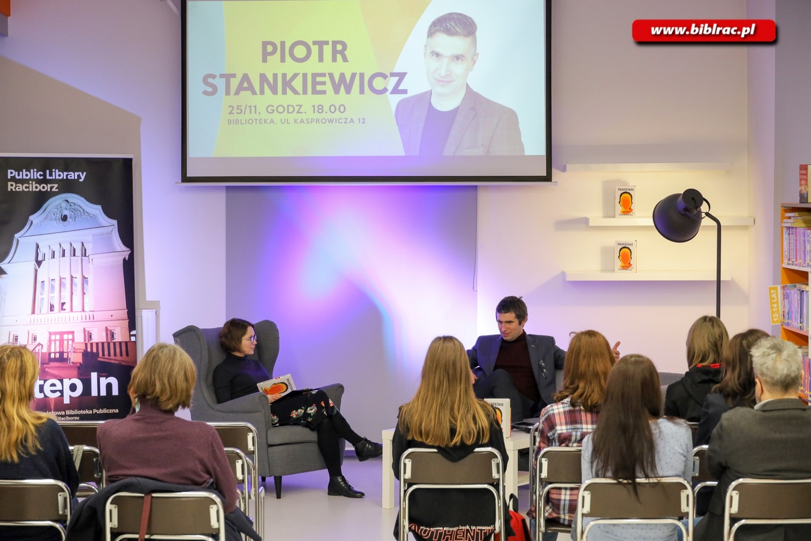 Zdjęcie w galerii na portalu naszraciborz.pl: O pamięci i stoicyzmie w raciborskiej bibliotece [FOTO] wiadomości z regionu