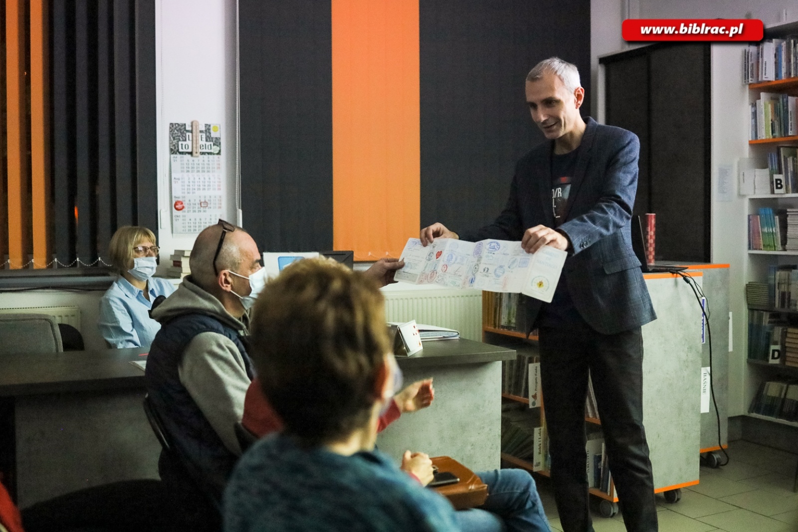 Zdjęcie w galerii na portalu naszraciborz.pl: Krzysztof Jeremicz opowiedział o swojej Drodze św. Jakuba wiadomości z regionu