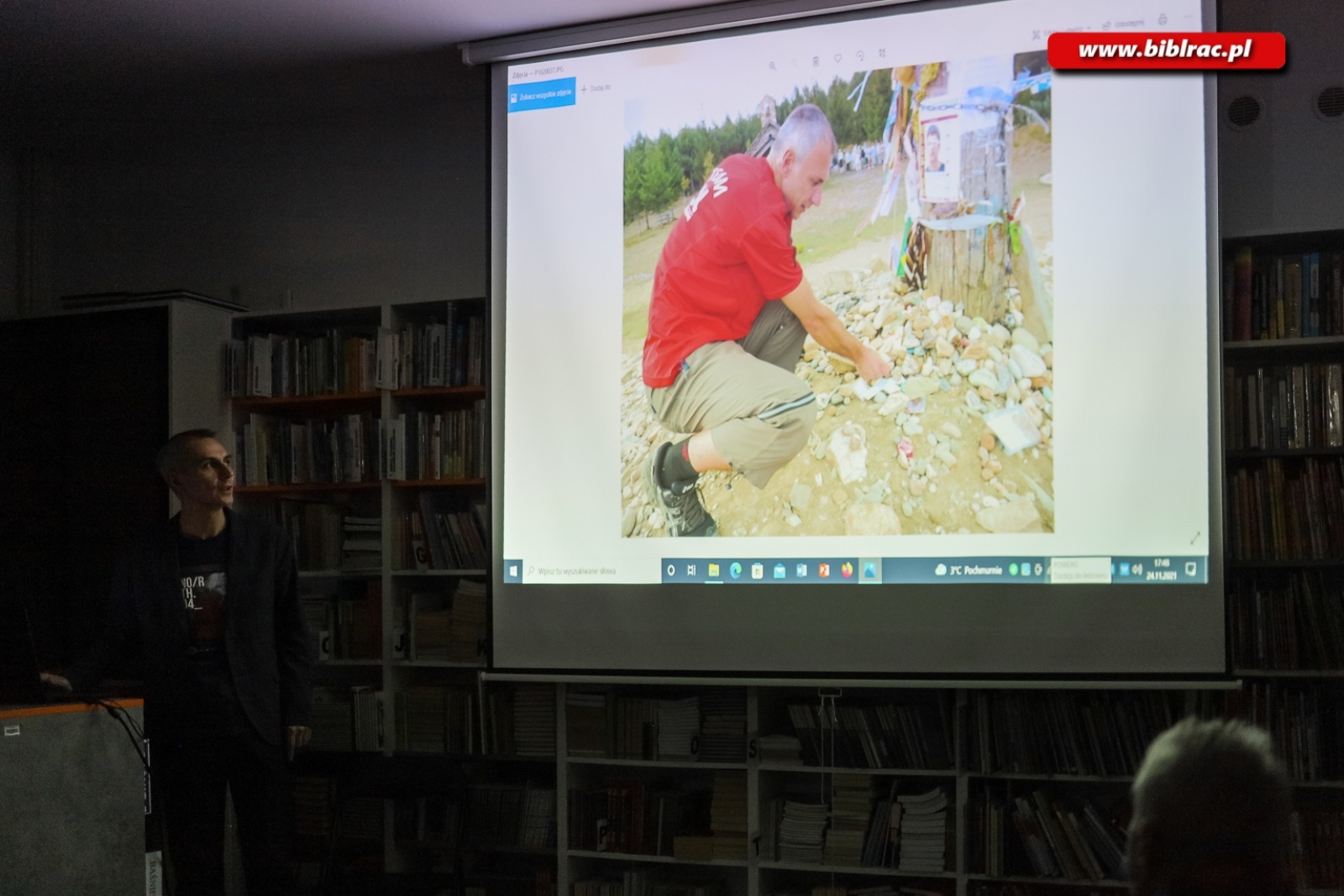 Zdjęcie w galerii na portalu naszraciborz.pl: Krzysztof Jeremicz opowiedział o swojej Drodze św. Jakuba wiadomości z regionu