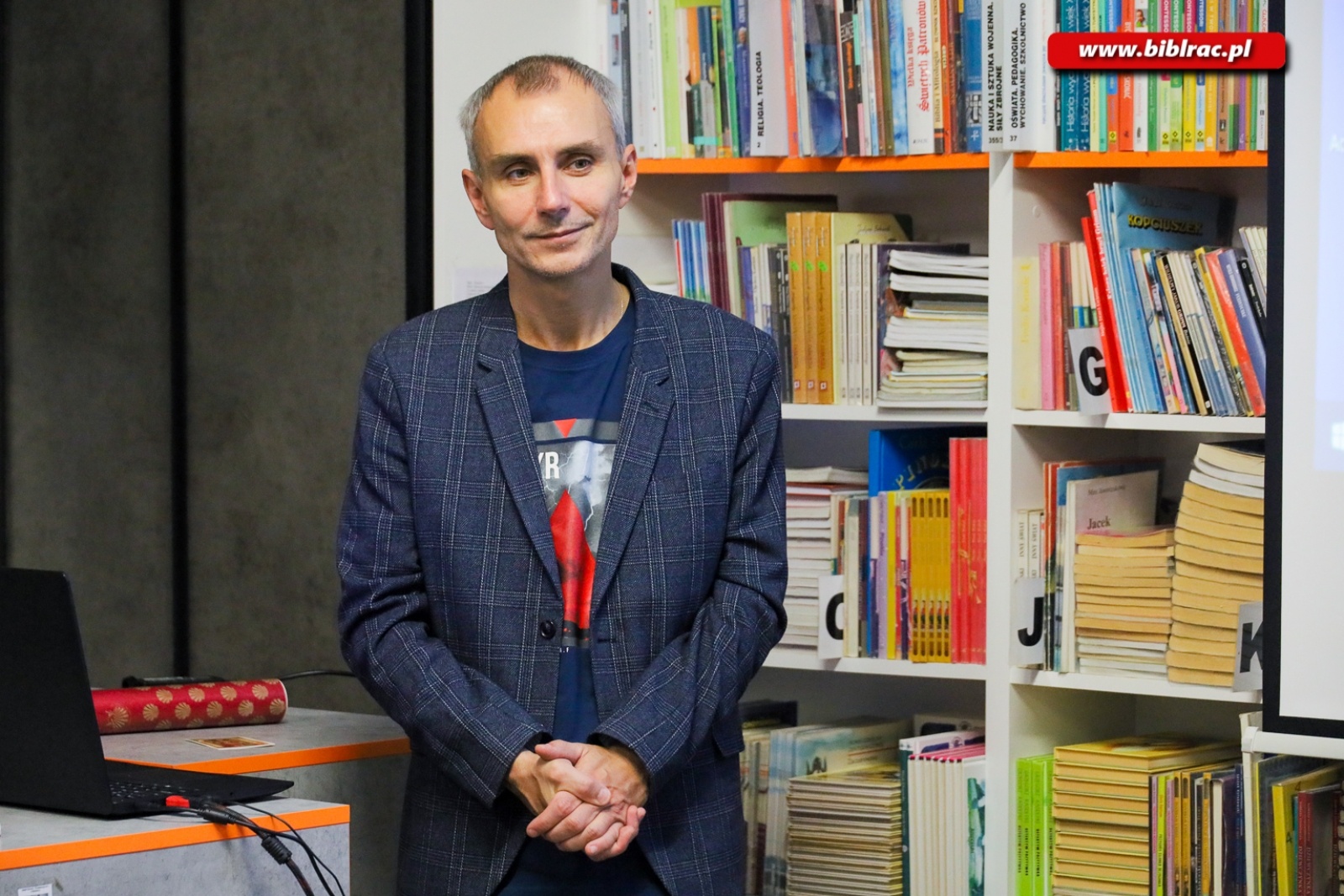 Zdjęcie w galerii na portalu naszraciborz.pl: Krzysztof Jeremicz opowiedział o swojej Drodze św. Jakuba wiadomości z regionu