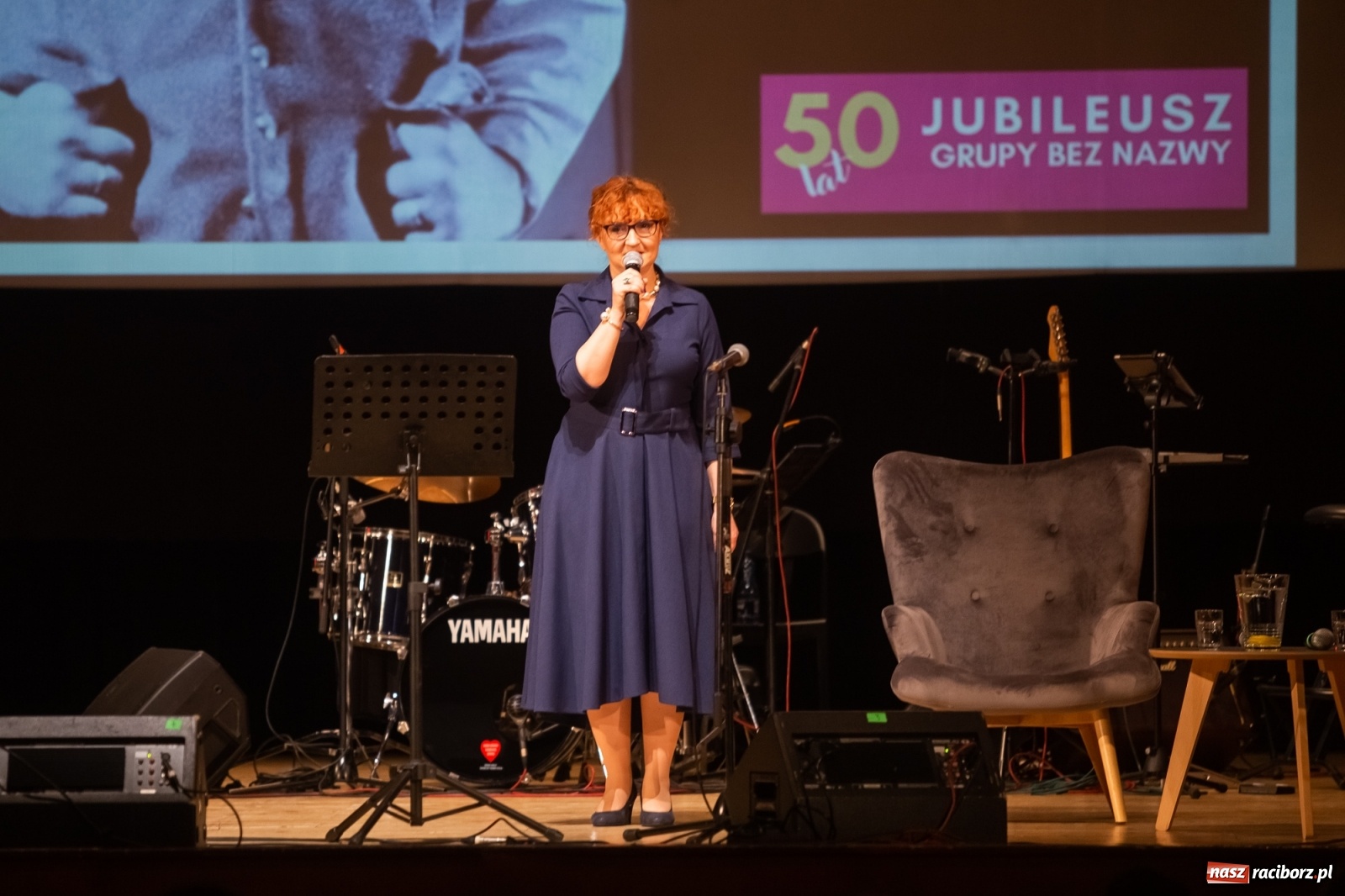 Zdjęcie w galerii na portalu naszraciborz.pl: Złote gody Grupy Bez Nazwy w RCK z Tyrmandem w tle wiadomości z regionu