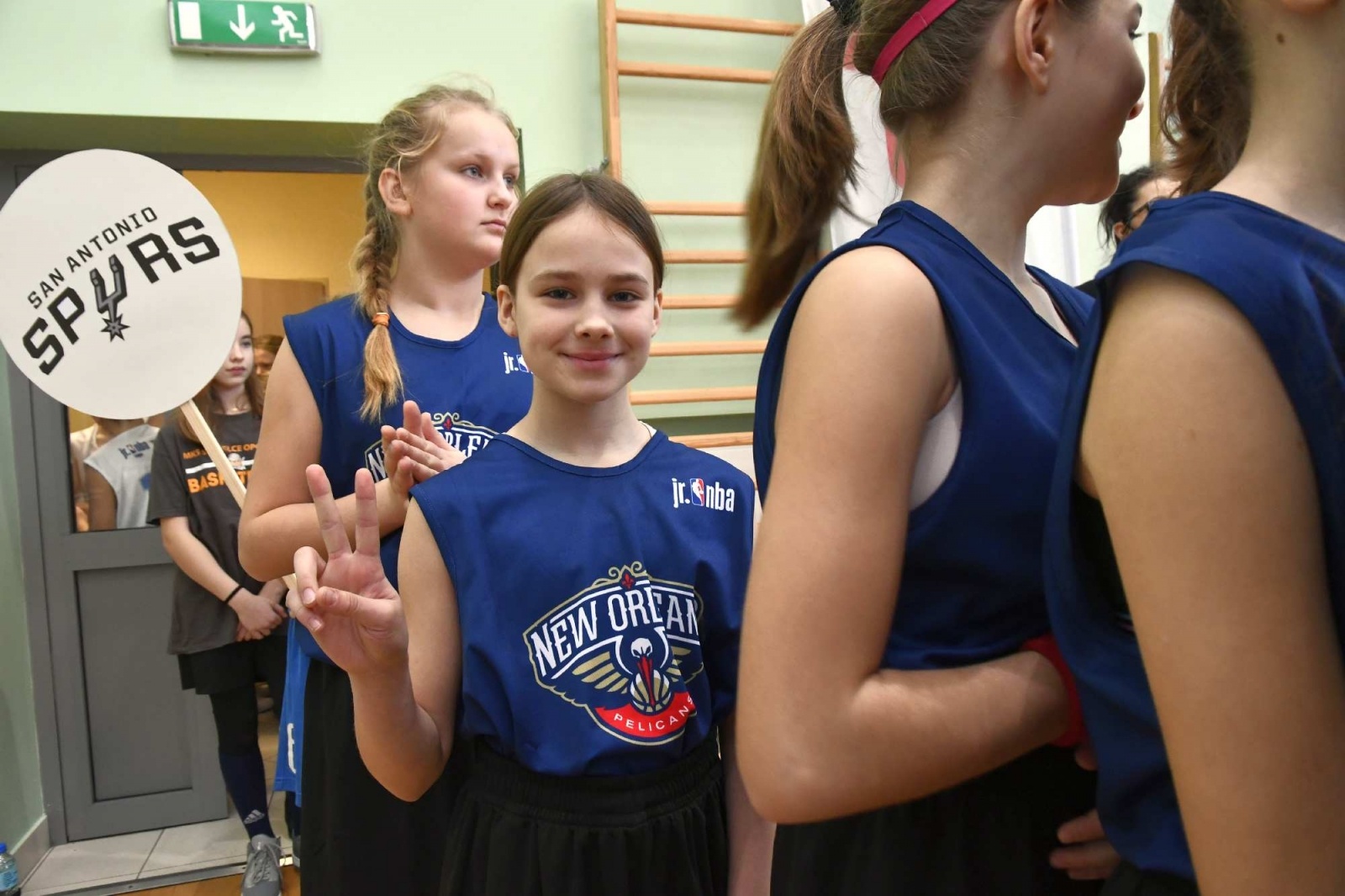 Zdjęcie w galerii na portalu naszraciborz.pl: Jr. NBA League w Raciborzu. Przyszłe gwiazdy koszykówki w Arenie Rafako [FOTO i WIDEO] wiadomości z regionu