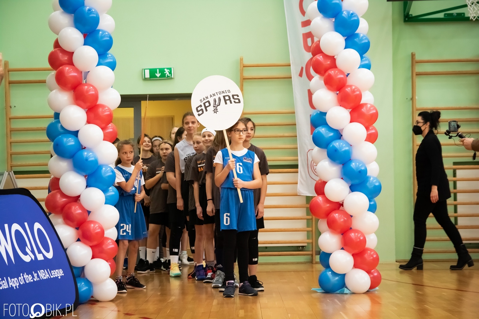 Zdjęcie w galerii na portalu naszraciborz.pl: Jr. NBA League w Raciborzu. Przyszłe gwiazdy koszykówki w Arenie Rafako [FOTO i WIDEO] wiadomości z regionu