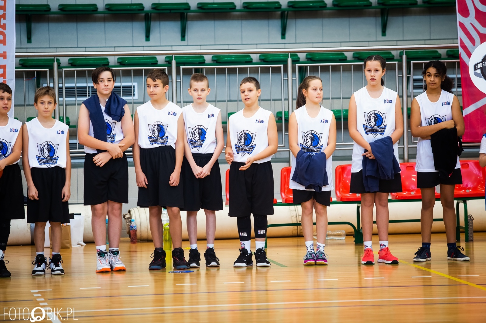 Zdjęcie w galerii na portalu naszraciborz.pl: Jr. NBA League w Raciborzu. Przyszłe gwiazdy koszykówki w Arenie Rafako [FOTO i WIDEO] wiadomości z regionu