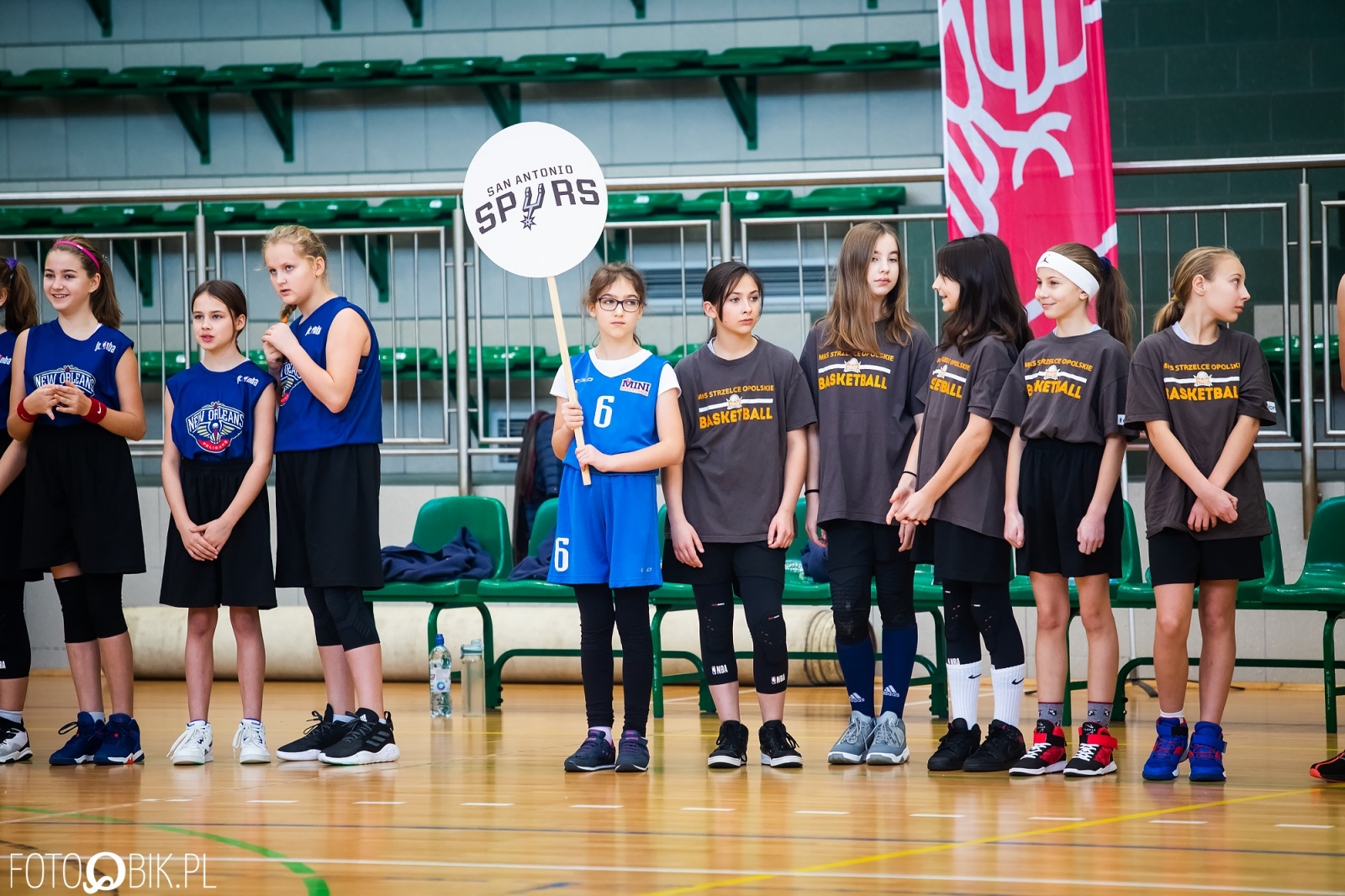 Zdjęcie w galerii na portalu naszraciborz.pl: Jr. NBA League w Raciborzu. Przyszłe gwiazdy koszykówki w Arenie Rafako [FOTO i WIDEO] wiadomości z regionu