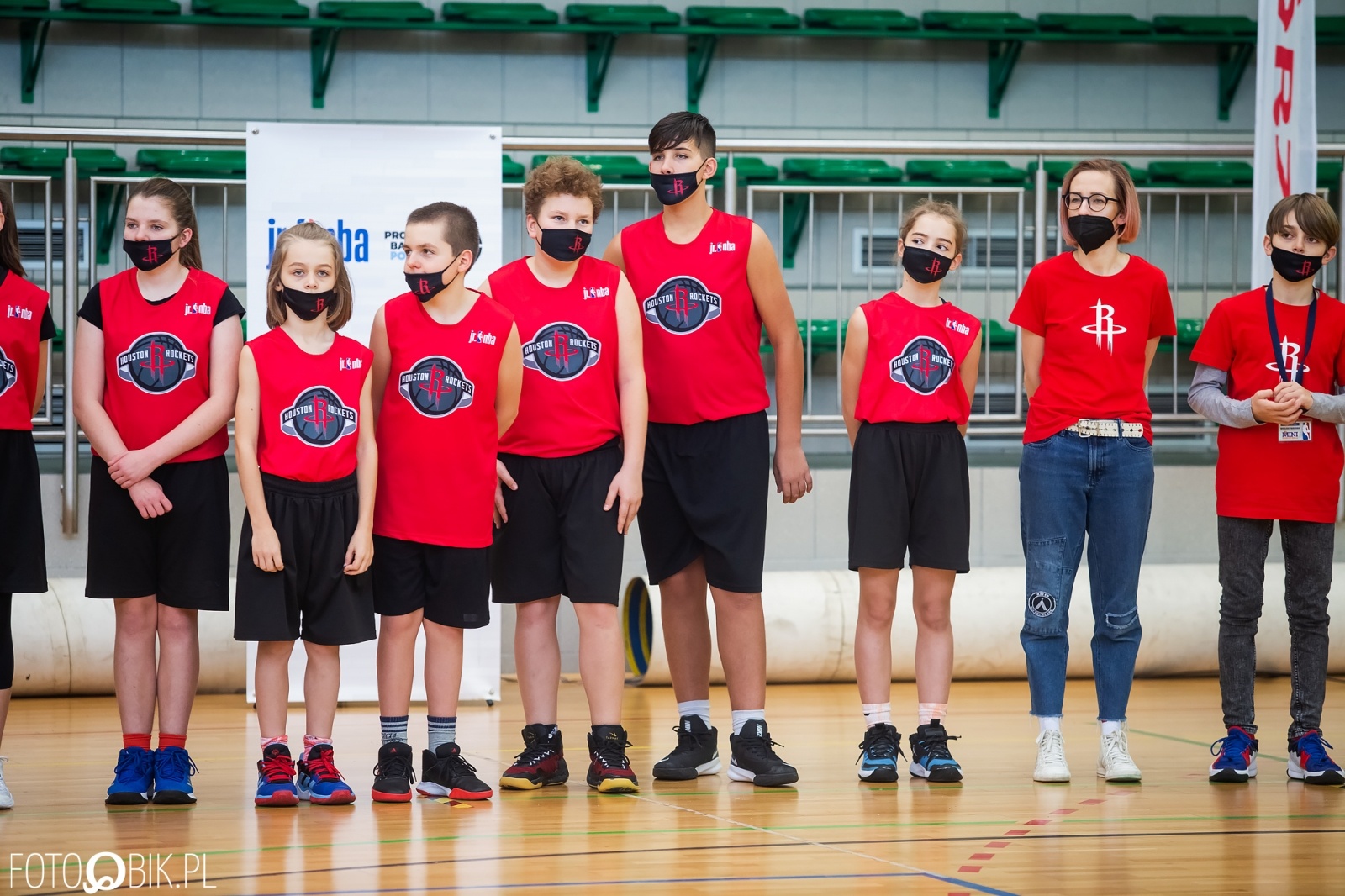 Zdjęcie w galerii na portalu naszraciborz.pl: Jr. NBA League w Raciborzu. Przyszłe gwiazdy koszykówki w Arenie Rafako [FOTO i WIDEO] wiadomości z regionu