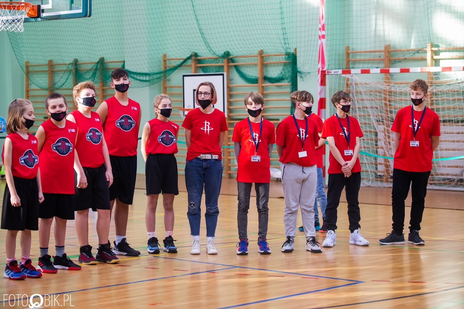 Zdjęcie w galerii na portalu naszraciborz.pl: Jr. NBA League w Raciborzu. Przyszłe gwiazdy koszykówki w Arenie Rafako [FOTO i WIDEO] wiadomości z regionu