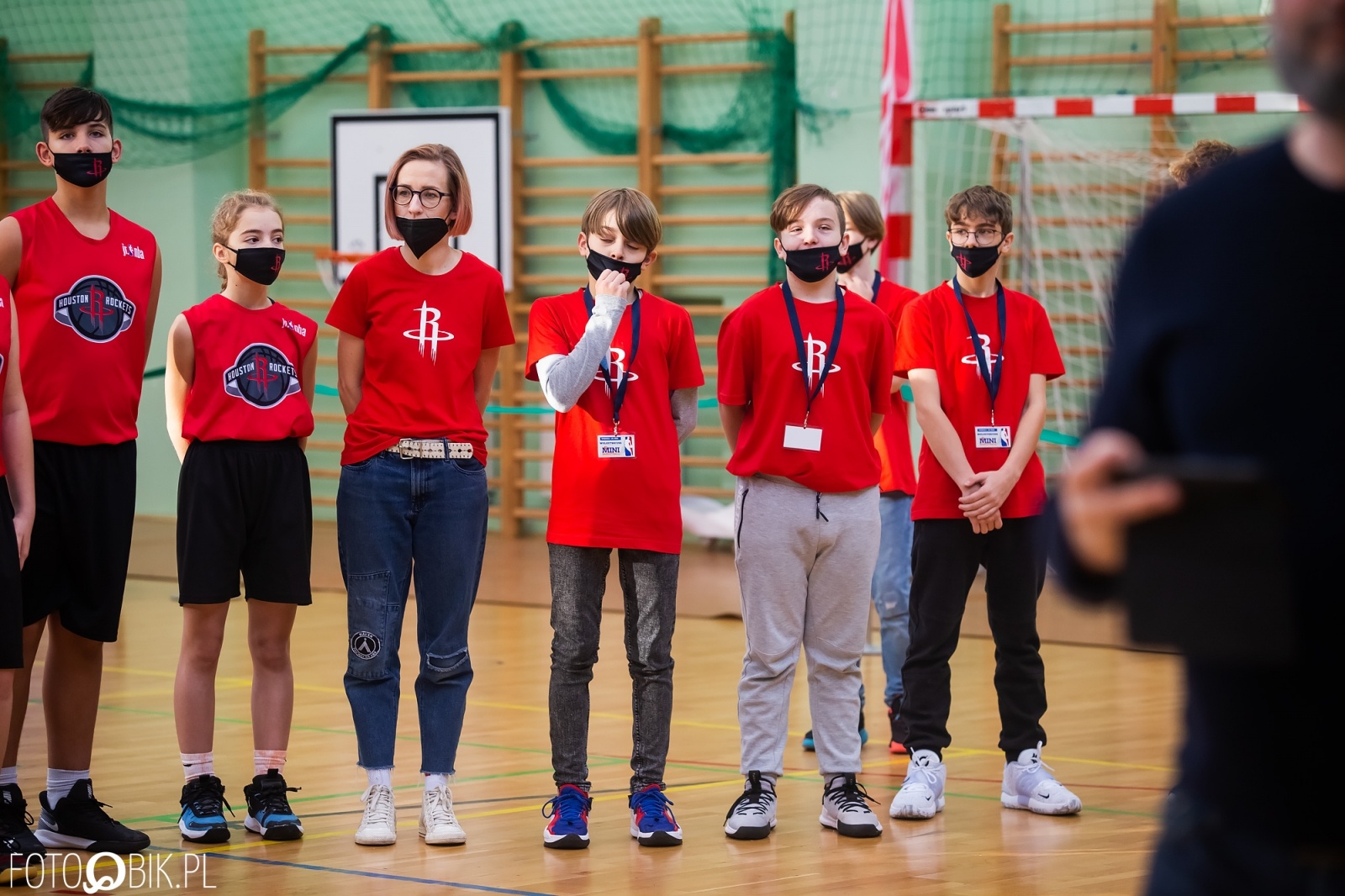 Zdjęcie w galerii na portalu naszraciborz.pl: Jr. NBA League w Raciborzu. Przyszłe gwiazdy koszykówki w Arenie Rafako [FOTO i WIDEO] wiadomości z regionu