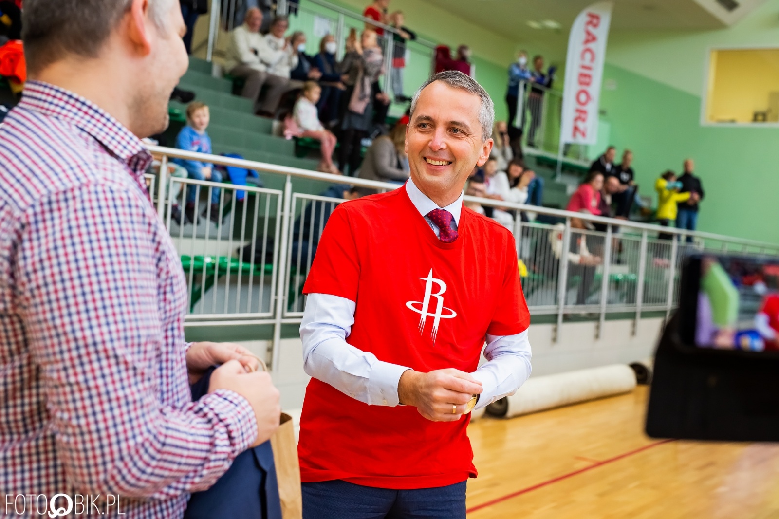 Zdjęcie w galerii na portalu naszraciborz.pl: Jr. NBA League w Raciborzu. Przyszłe gwiazdy koszykówki w Arenie Rafako [FOTO i WIDEO] wiadomości z regionu