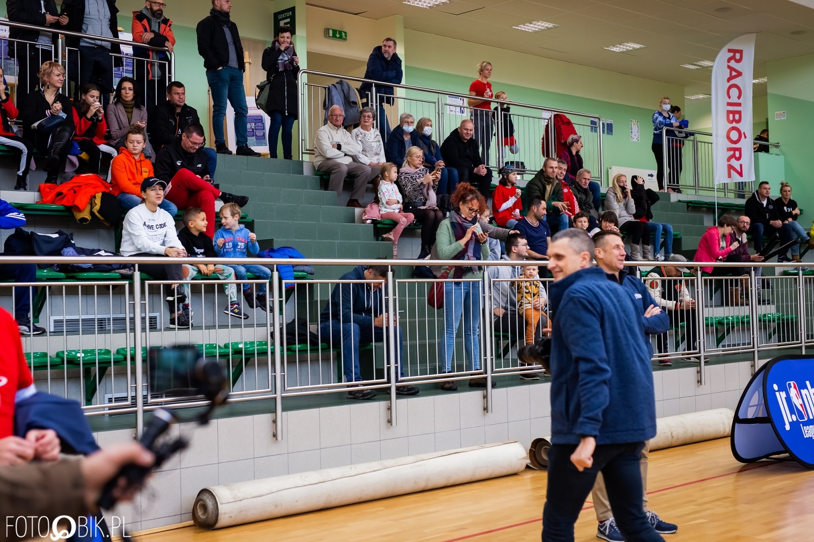 Zdjęcie w galerii na portalu naszraciborz.pl: Jr. NBA League w Raciborzu. Przyszłe gwiazdy koszykówki w Arenie Rafako [FOTO i WIDEO] wiadomości z regionu