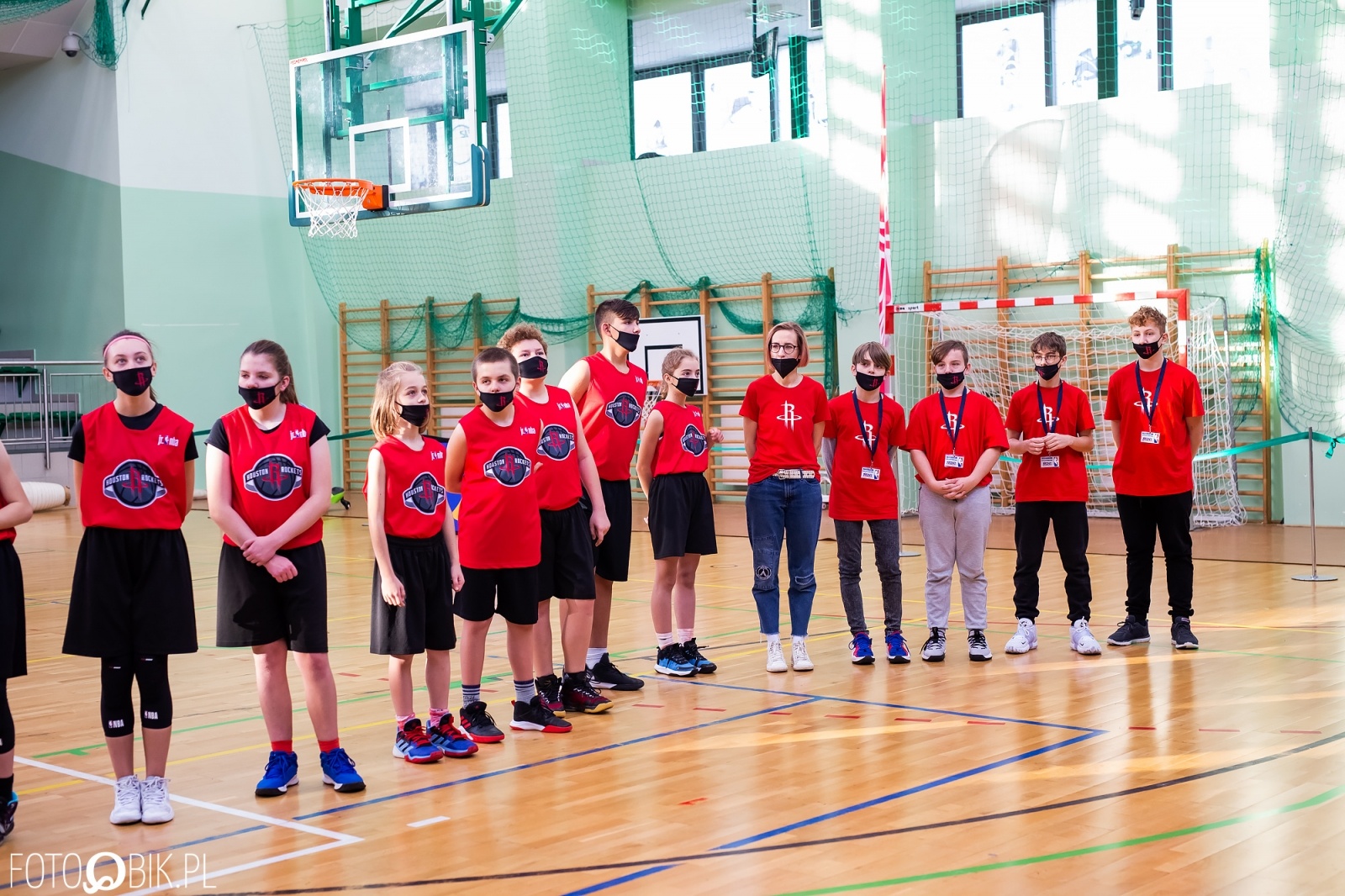 Zdjęcie w galerii na portalu naszraciborz.pl: Jr. NBA League w Raciborzu. Przyszłe gwiazdy koszykówki w Arenie Rafako [FOTO i WIDEO] wiadomości z regionu