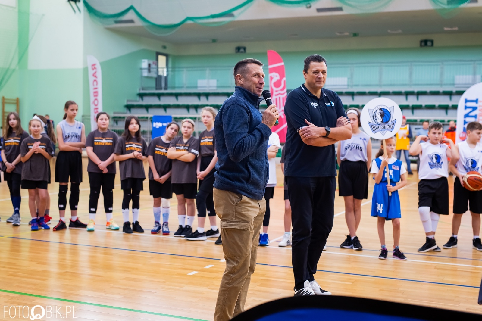 Zdjęcie w galerii na portalu naszraciborz.pl: Jr. NBA League w Raciborzu. Przyszłe gwiazdy koszykówki w Arenie Rafako [FOTO i WIDEO] wiadomości z regionu