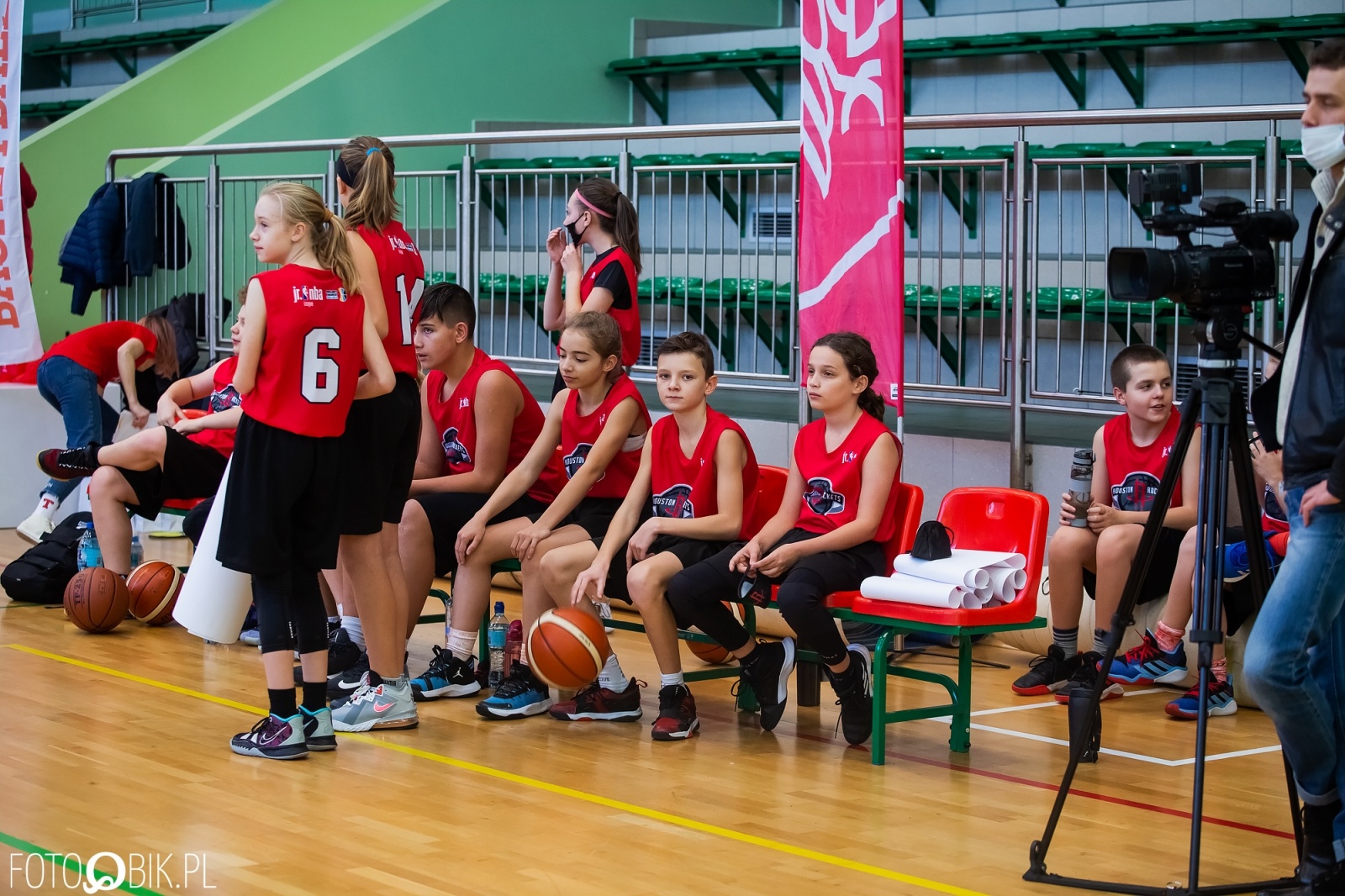 Zdjęcie w galerii na portalu naszraciborz.pl: Jr. NBA League w Raciborzu. Przyszłe gwiazdy koszykówki w Arenie Rafako [FOTO i WIDEO] wiadomości z regionu