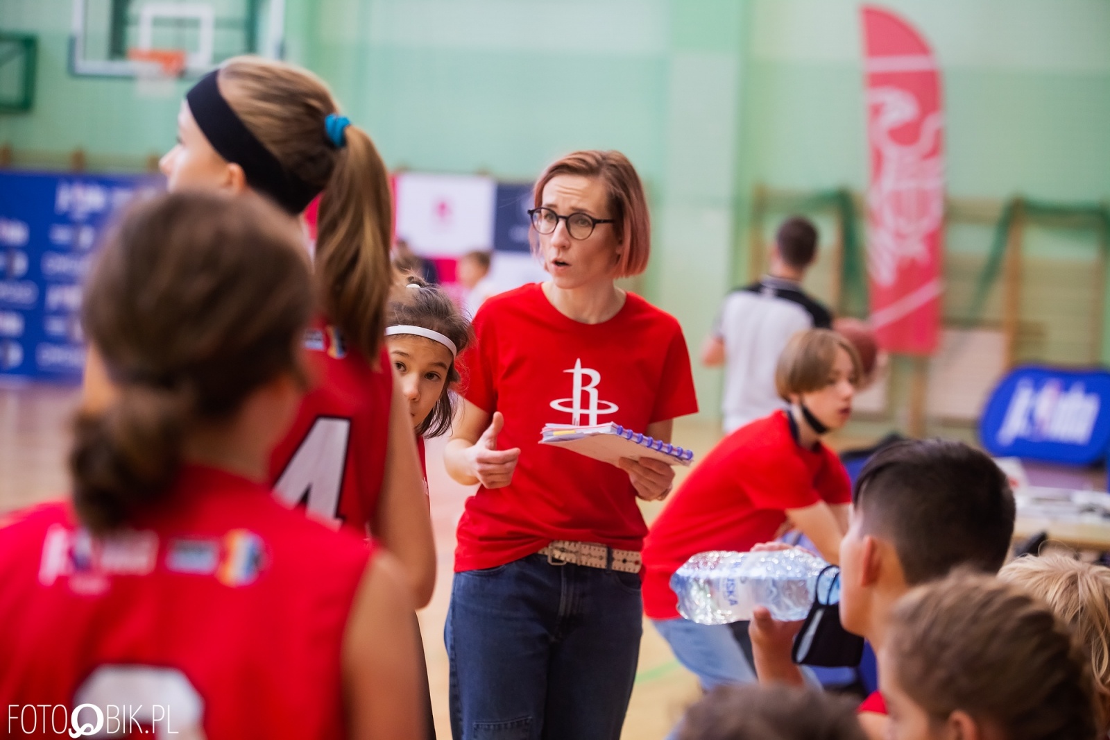 Zdjęcie w galerii na portalu naszraciborz.pl: Jr. NBA League w Raciborzu. Przyszłe gwiazdy koszykówki w Arenie Rafako [FOTO i WIDEO] wiadomości z regionu