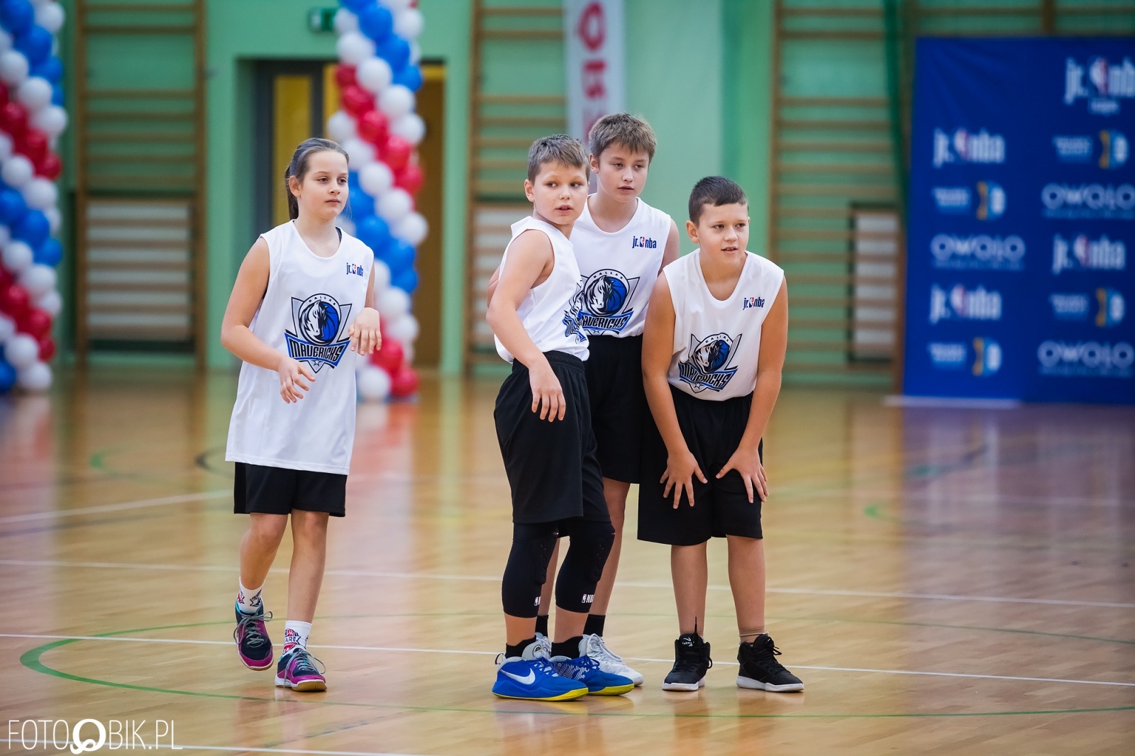 Zdjęcie w galerii na portalu naszraciborz.pl: Jr. NBA League w Raciborzu. Przyszłe gwiazdy koszykówki w Arenie Rafako [FOTO i WIDEO] wiadomości z regionu