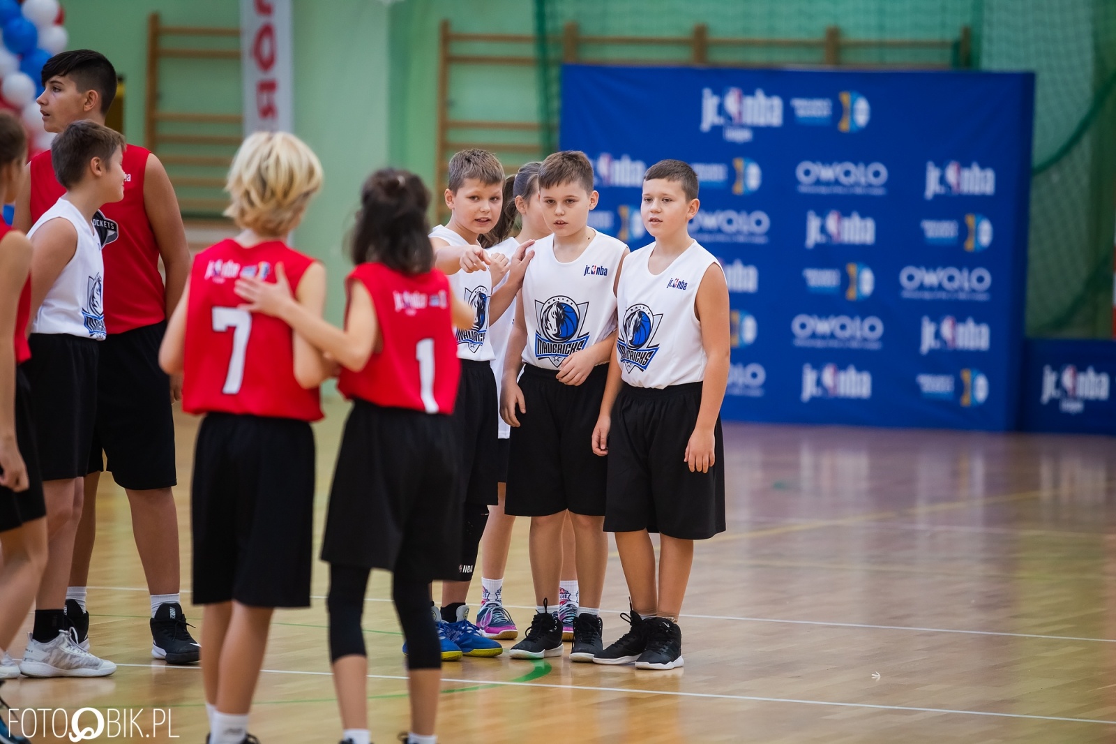 Zdjęcie w galerii na portalu naszraciborz.pl: Jr. NBA League w Raciborzu. Przyszłe gwiazdy koszykówki w Arenie Rafako [FOTO i WIDEO] wiadomości z regionu