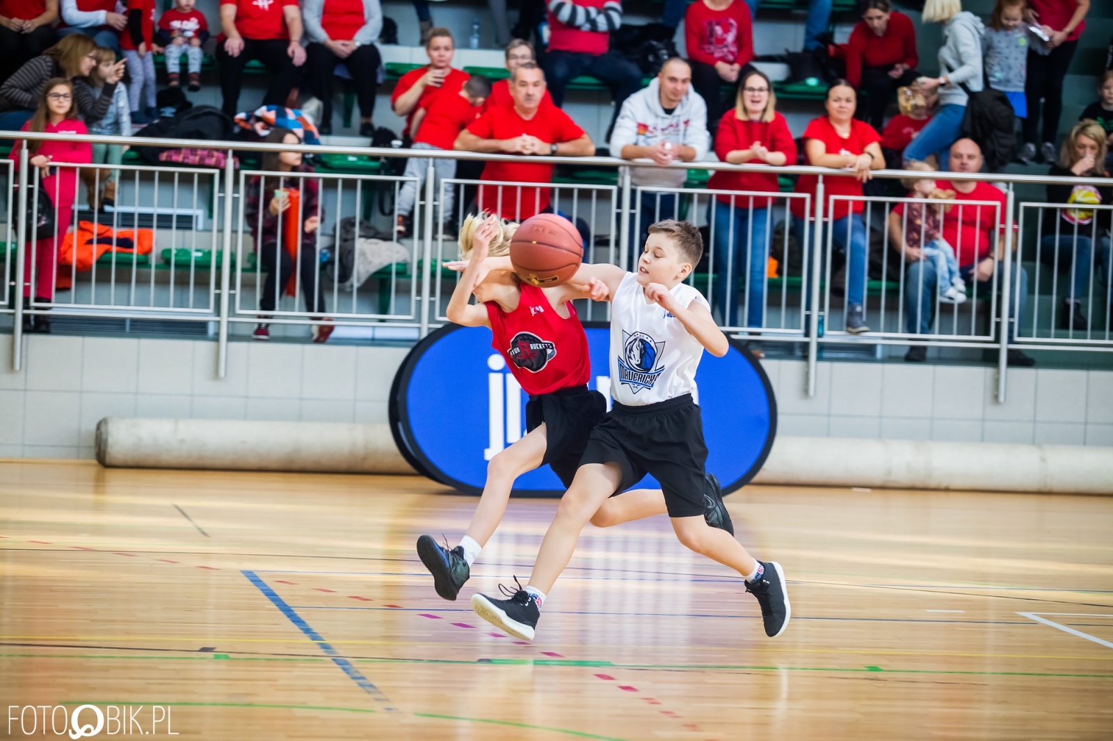 Zdjęcie w galerii na portalu naszraciborz.pl: Jr. NBA League w Raciborzu. Przyszłe gwiazdy koszykówki w Arenie Rafako [FOTO i WIDEO] wiadomości z regionu