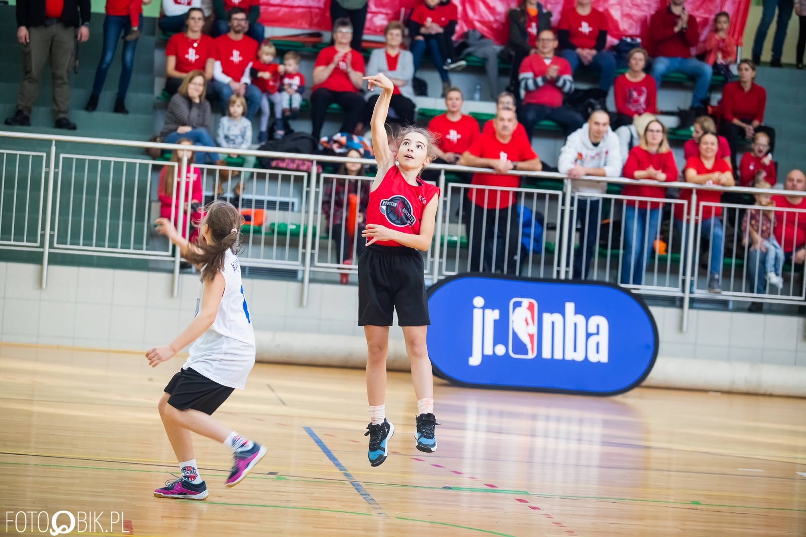 Zdjęcie w galerii na portalu naszraciborz.pl: Jr. NBA League w Raciborzu. Przyszłe gwiazdy koszykówki w Arenie Rafako [FOTO i WIDEO] wiadomości z regionu