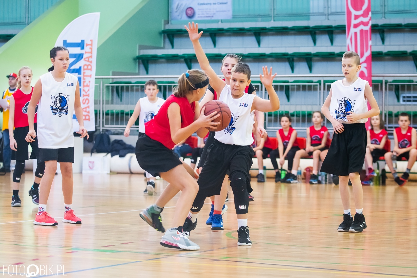 Zdjęcie w galerii na portalu naszraciborz.pl: Jr. NBA League w Raciborzu. Przyszłe gwiazdy koszykówki w Arenie Rafako [FOTO i WIDEO] wiadomości z regionu