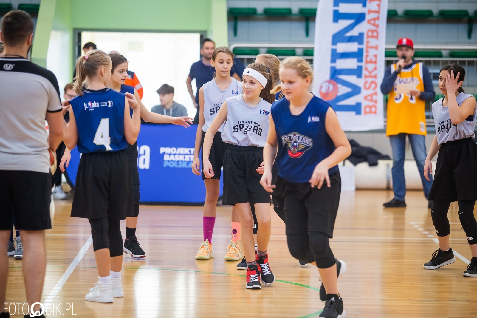 Zdjęcie w galerii na portalu naszraciborz.pl: Jr. NBA League w Raciborzu. Przyszłe gwiazdy koszykówki w Arenie Rafako [FOTO i WIDEO] wiadomości z regionu