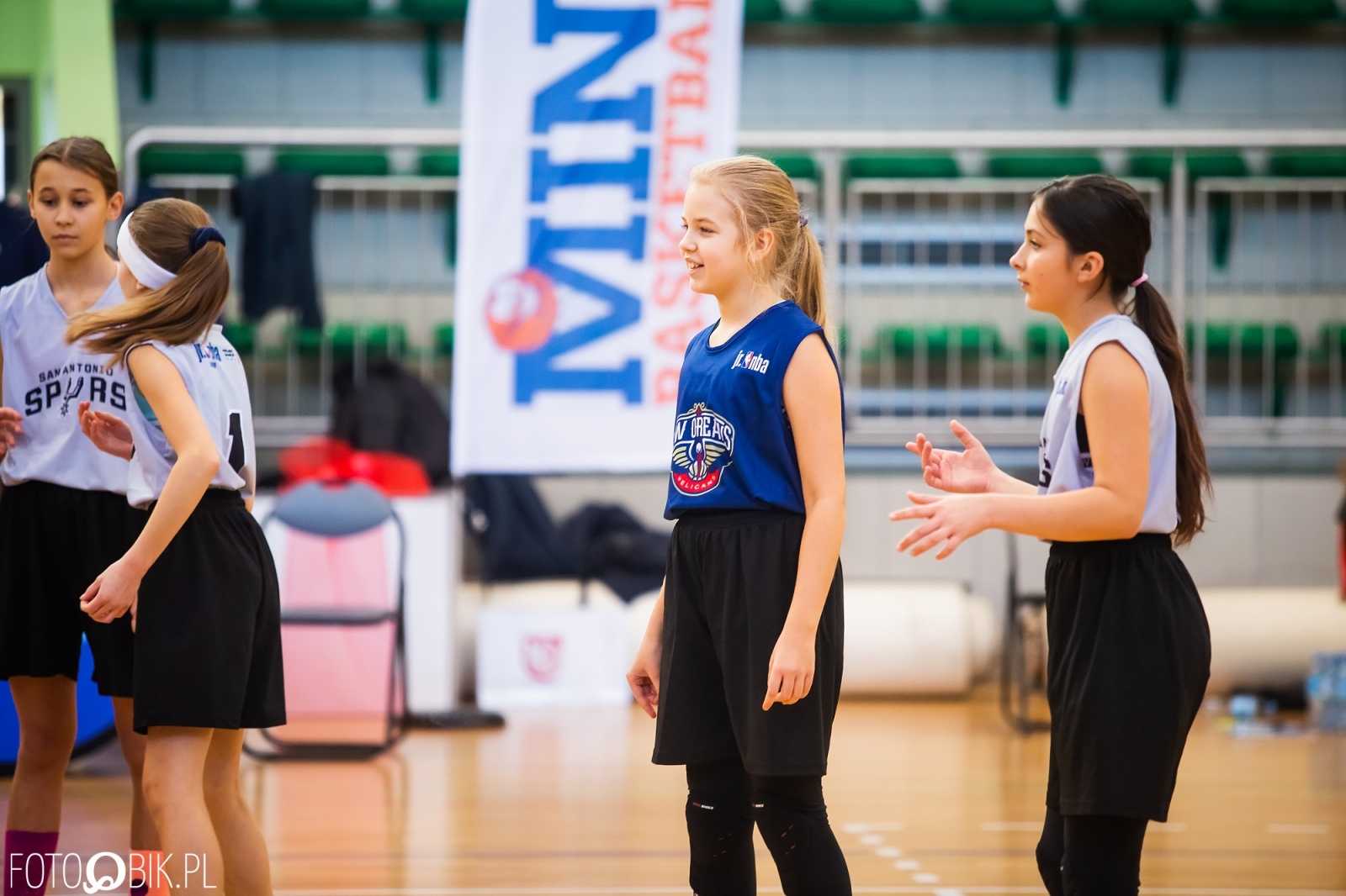 Zdjęcie w galerii na portalu naszraciborz.pl: Jr. NBA League w Raciborzu. Przyszłe gwiazdy koszykówki w Arenie Rafako [FOTO i WIDEO] wiadomości z regionu