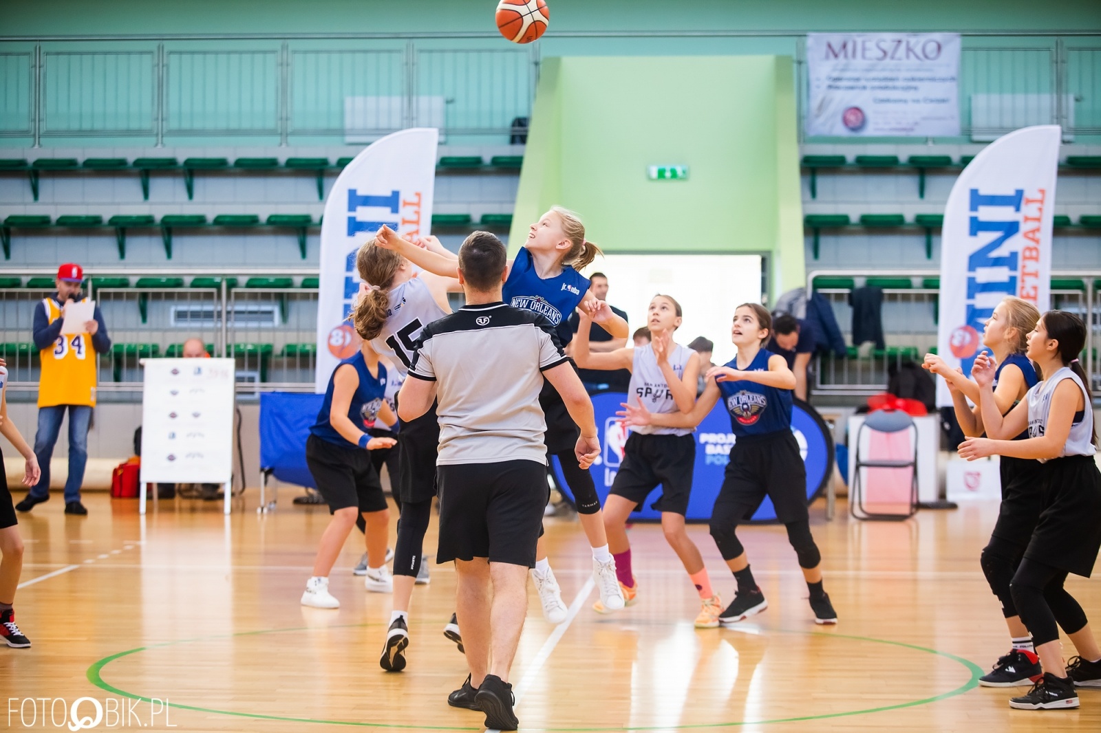 Zdjęcie w galerii na portalu naszraciborz.pl: Jr. NBA League w Raciborzu. Przyszłe gwiazdy koszykówki w Arenie Rafako [FOTO i WIDEO] wiadomości z regionu