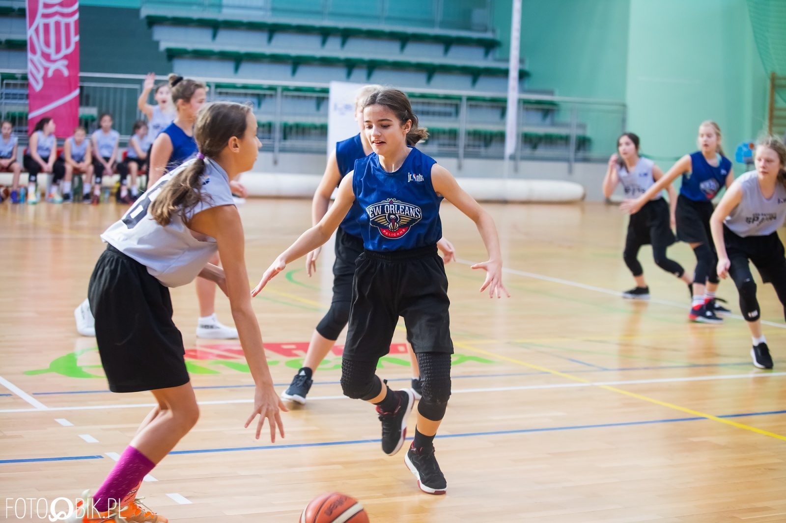 Zdjęcie w galerii na portalu naszraciborz.pl: Jr. NBA League w Raciborzu. Przyszłe gwiazdy koszykówki w Arenie Rafako [FOTO i WIDEO] wiadomości z regionu