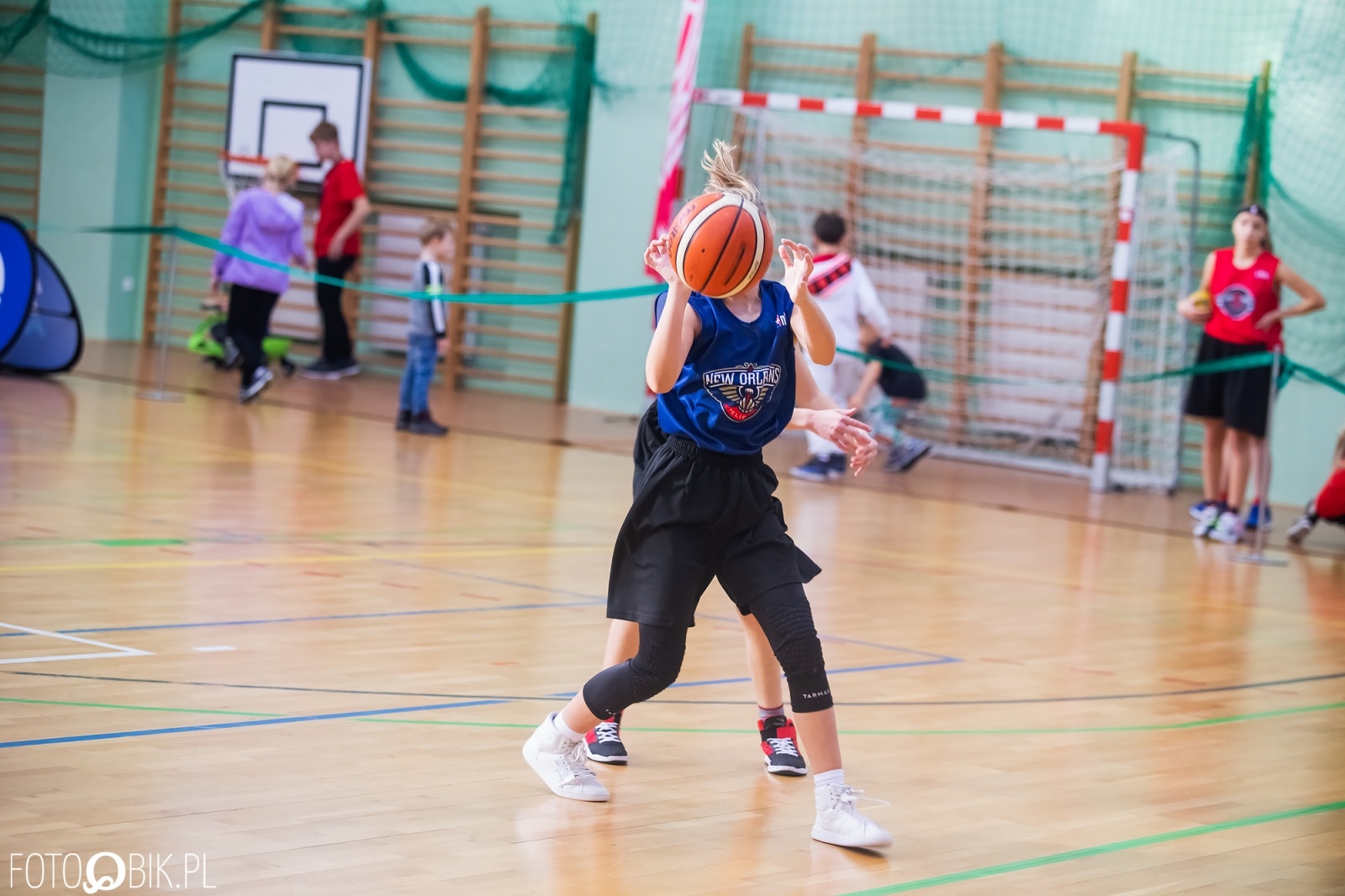 Zdjęcie w galerii na portalu naszraciborz.pl: Jr. NBA League w Raciborzu. Przyszłe gwiazdy koszykówki w Arenie Rafako [FOTO i WIDEO] wiadomości z regionu