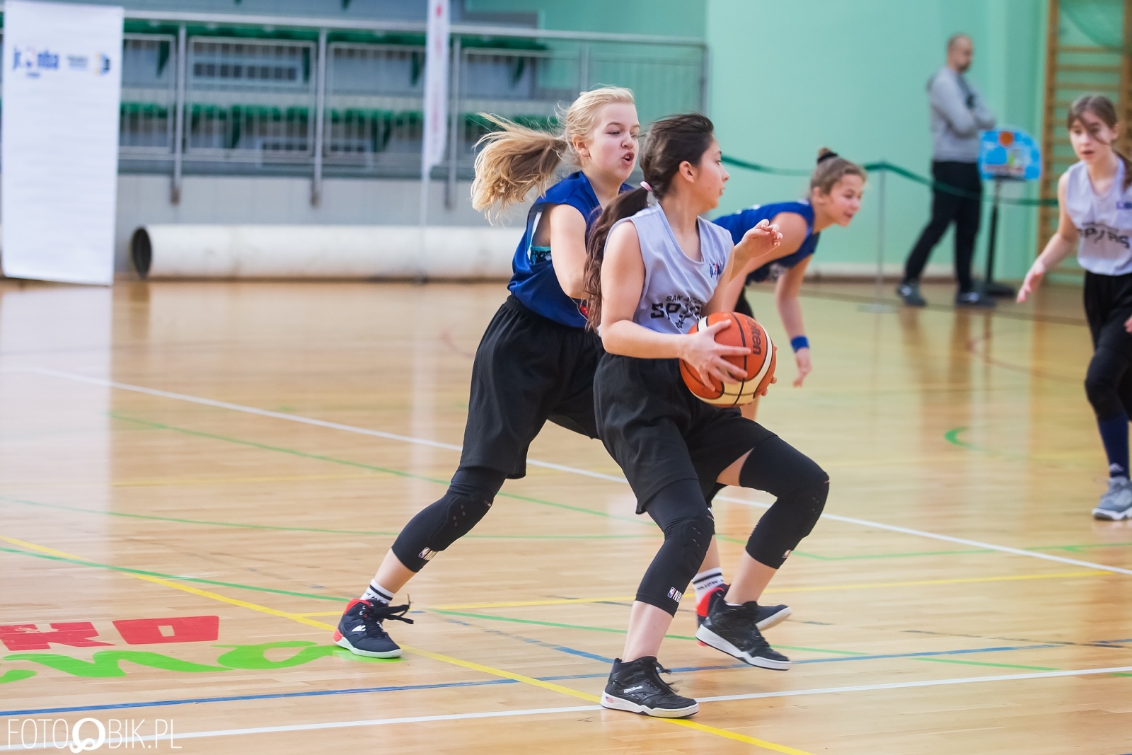 Zdjęcie w galerii na portalu naszraciborz.pl: Jr. NBA League w Raciborzu. Przyszłe gwiazdy koszykówki w Arenie Rafako [FOTO i WIDEO] wiadomości z regionu