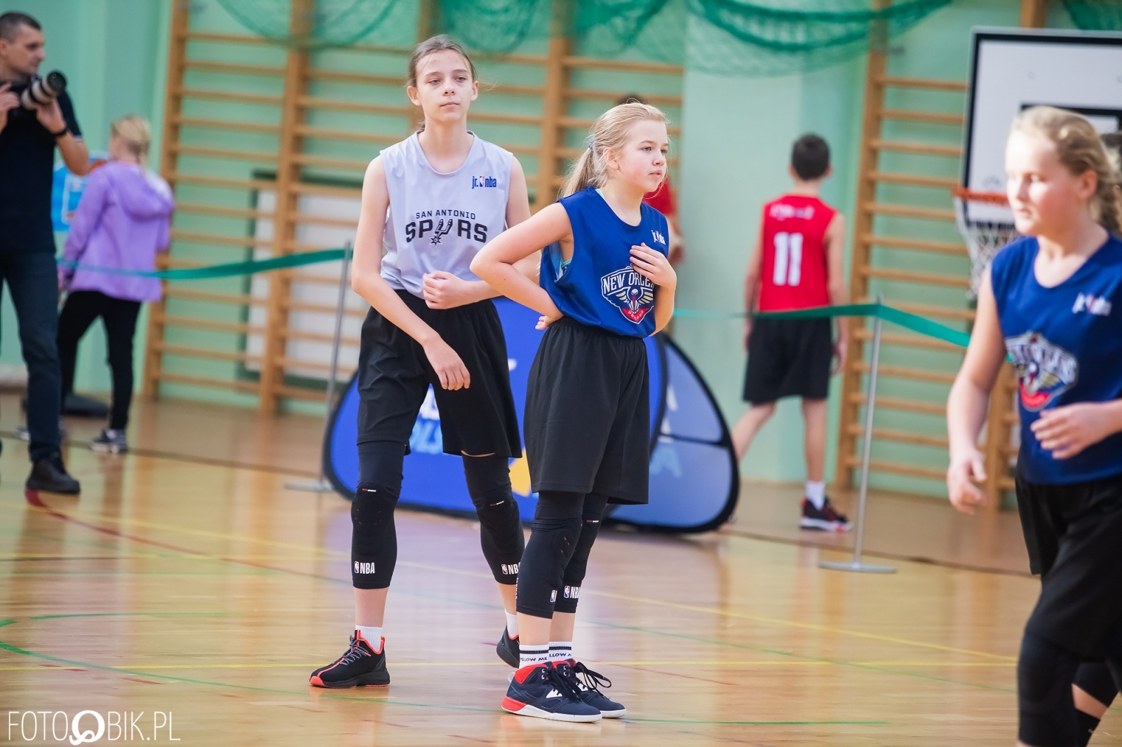 Zdjęcie w galerii na portalu naszraciborz.pl: Jr. NBA League w Raciborzu. Przyszłe gwiazdy koszykówki w Arenie Rafako [FOTO i WIDEO] wiadomości z regionu