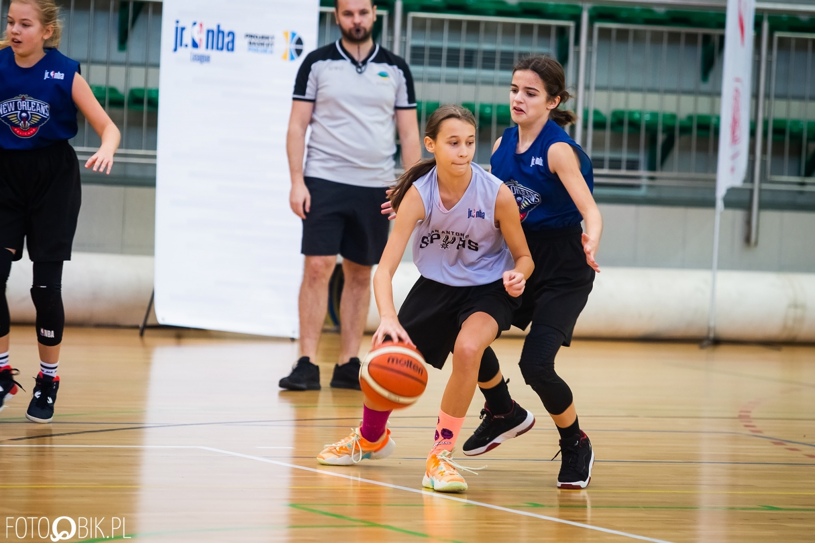 Zdjęcie w galerii na portalu naszraciborz.pl: Jr. NBA League w Raciborzu. Przyszłe gwiazdy koszykówki w Arenie Rafako [FOTO i WIDEO] wiadomości z regionu