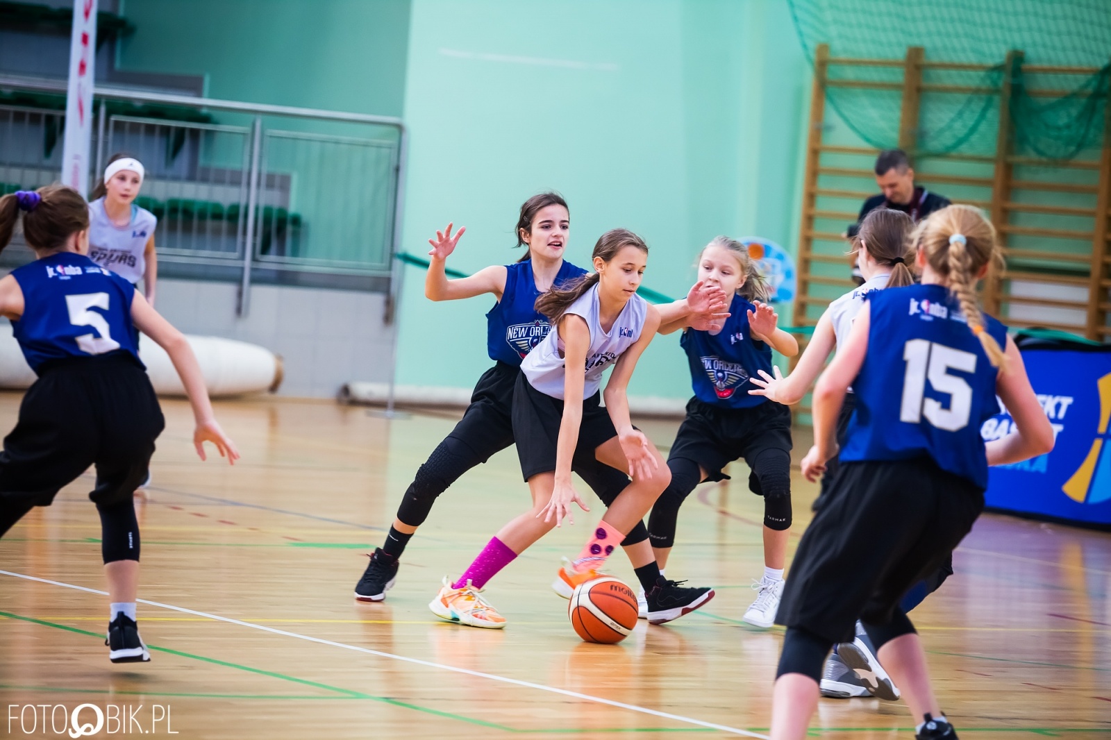 Zdjęcie w galerii na portalu naszraciborz.pl: Jr. NBA League w Raciborzu. Przyszłe gwiazdy koszykówki w Arenie Rafako [FOTO i WIDEO] wiadomości z regionu