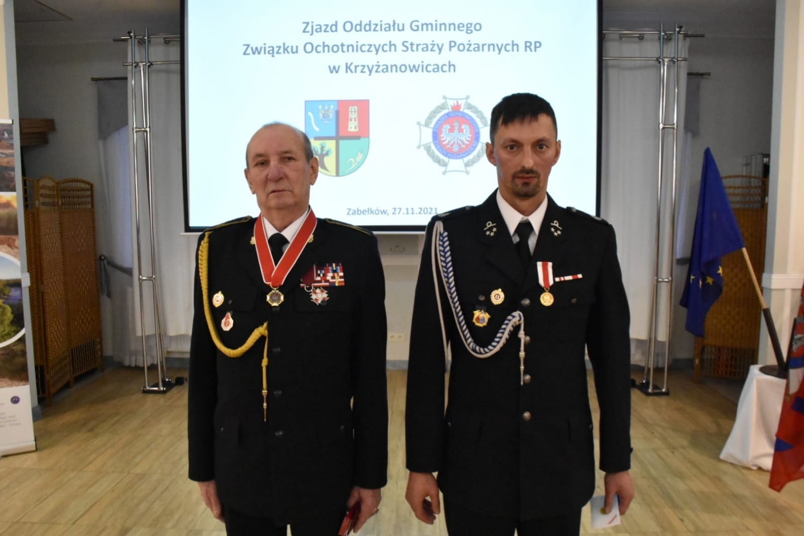 Zdjęcie w galerii na portalu naszraciborz.pl: Strażacy z gminy Krzyżanowice wybrali nowe władze wiadomości z regionu