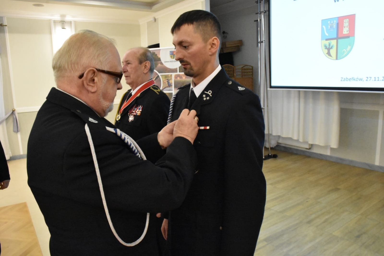 Zdjęcie w galerii na portalu naszraciborz.pl: Strażacy z gminy Krzyżanowice wybrali nowe władze wiadomości z regionu