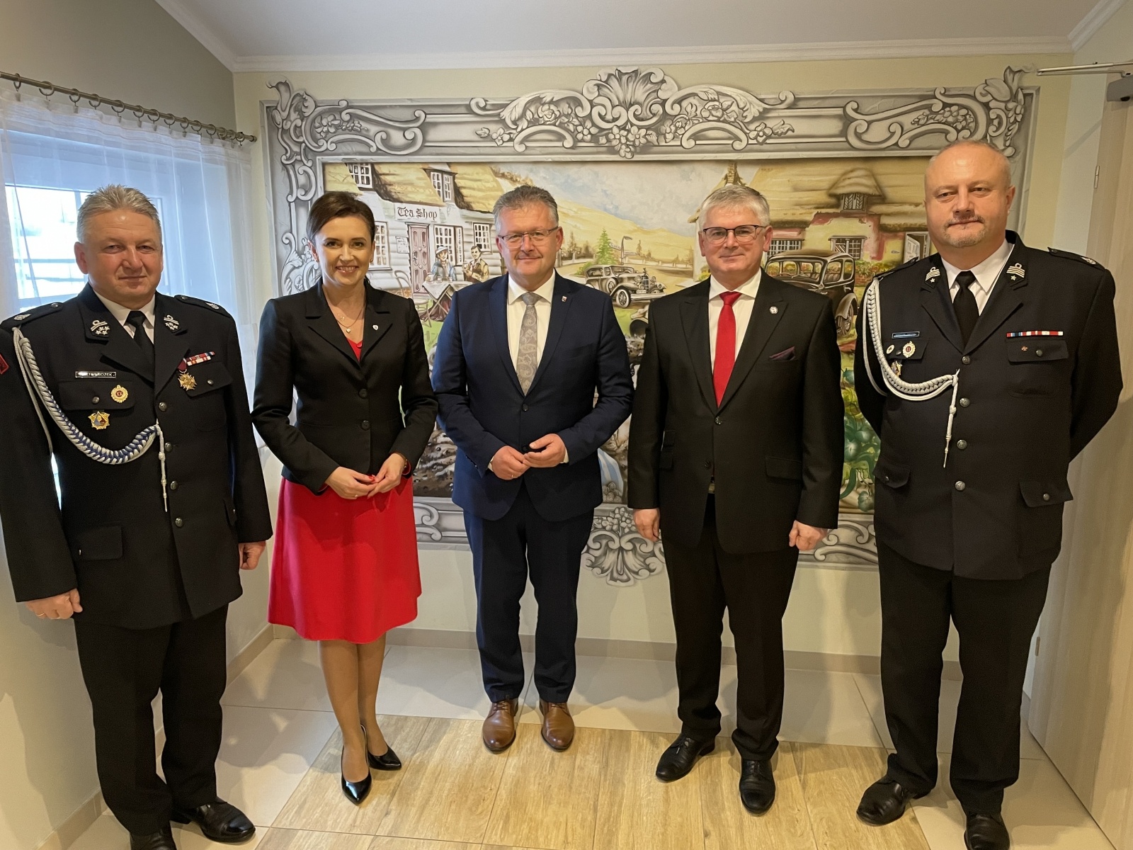 Zdjęcie w galerii na portalu naszraciborz.pl: Strażacy z gminy Krzyżanowice wybrali nowe władze wiadomości z regionu