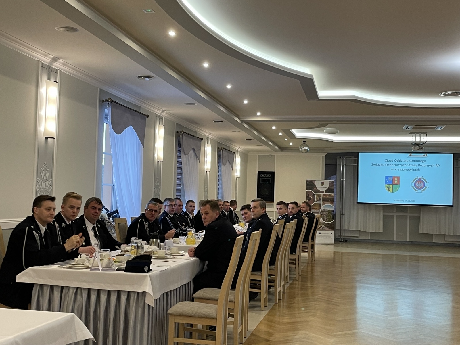 Zdjęcie w galerii na portalu naszraciborz.pl: Strażacy z gminy Krzyżanowice wybrali nowe władze wiadomości z regionu