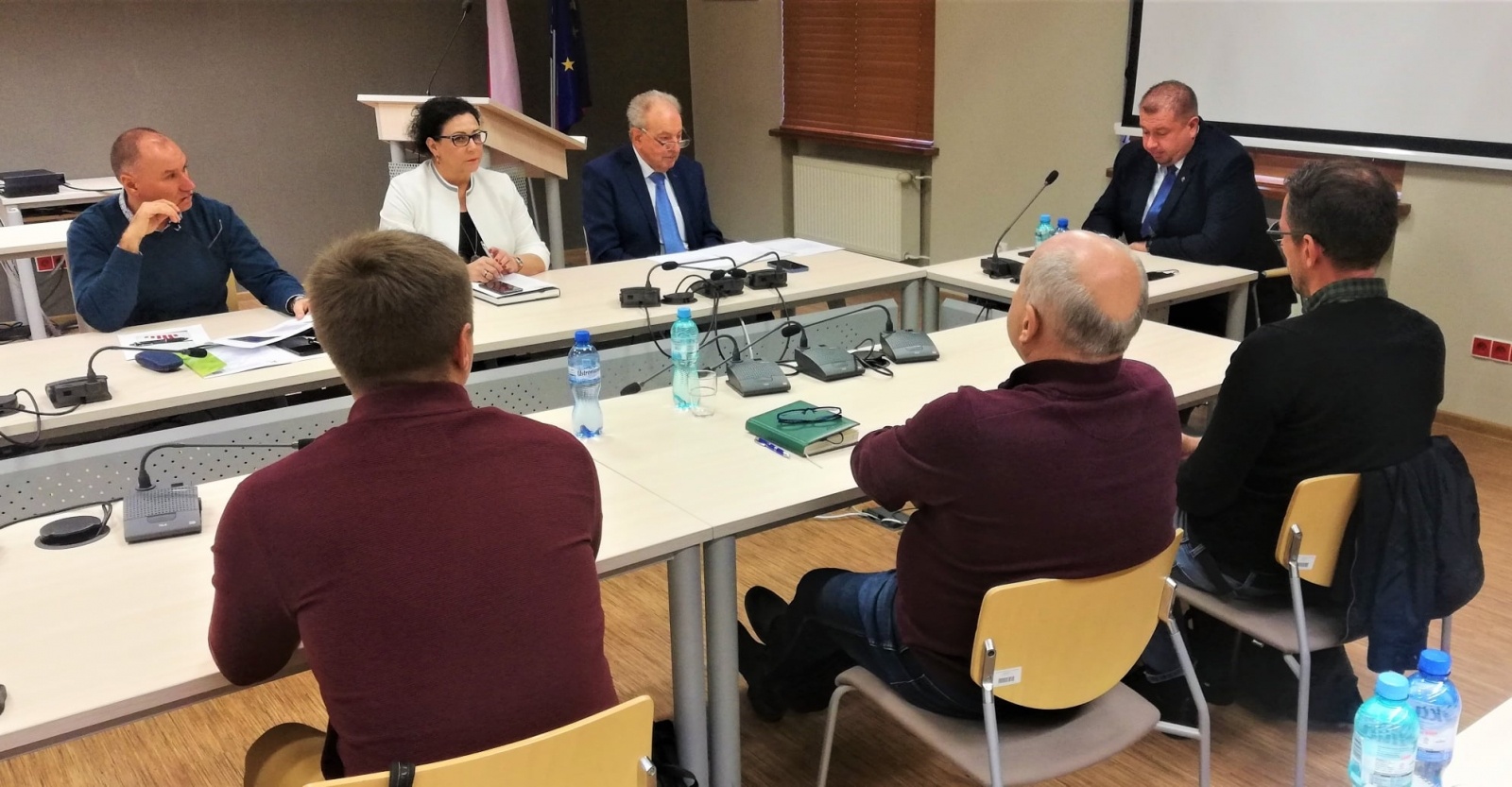 Zdjęcie w galerii na portalu naszraciborz.pl: Członkowie RIG zaproszeni do starostwa wiadomości z regionu