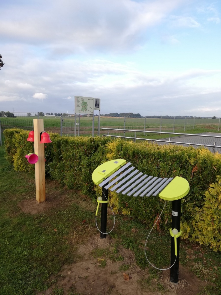 Zdjęcie w galerii na portalu naszraciborz.pl: Gmina Rudnik ma pierwszą ścieżkę sensoryczną wiadomości z regionu