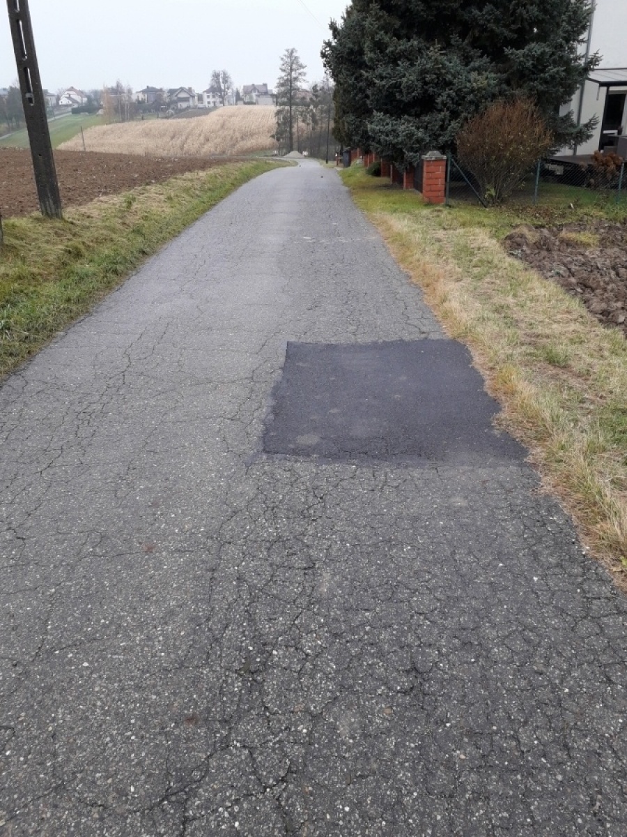 Zdjęcie w galerii na portalu naszraciborz.pl: W Nowej Wiosce naprawią zniszczoną drogę wiadomości z regionu