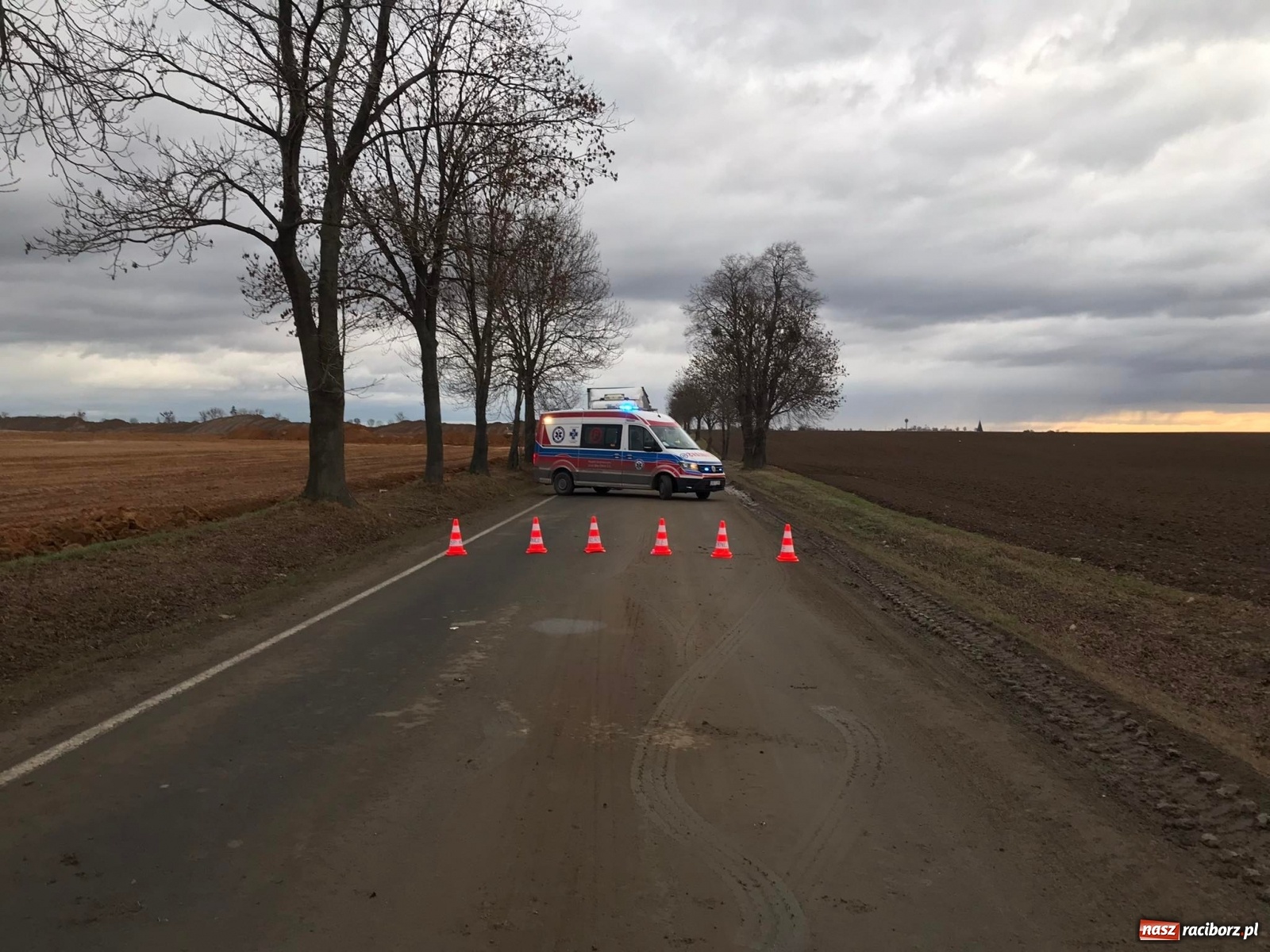 Zdjęcie w galerii na portalu naszraciborz.pl: Czołowe zderzenie w Kornicach. Trzy osoby w szpitalu wiadomości z regionu