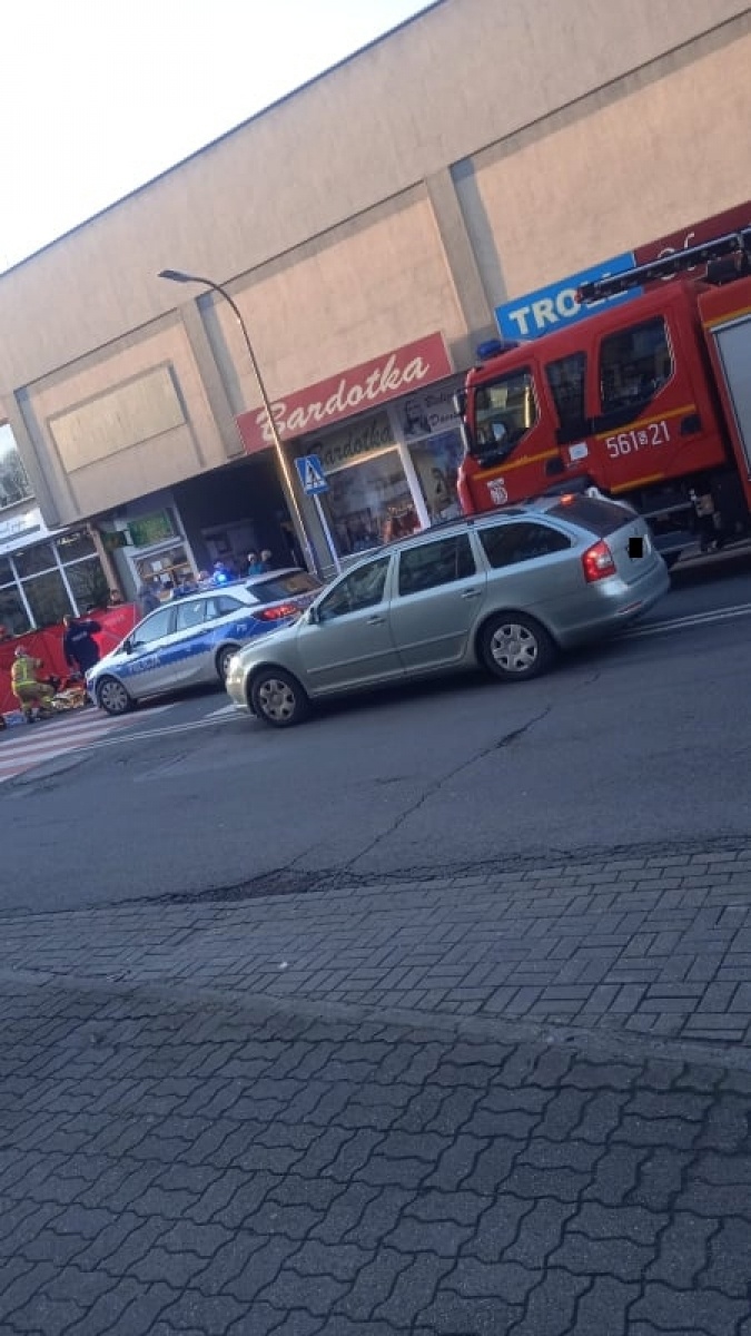 Zdjęcie w galerii na portalu naszraciborz.pl: Wypadek na Opawskiej w Raciborzu wiadomości z regionu
