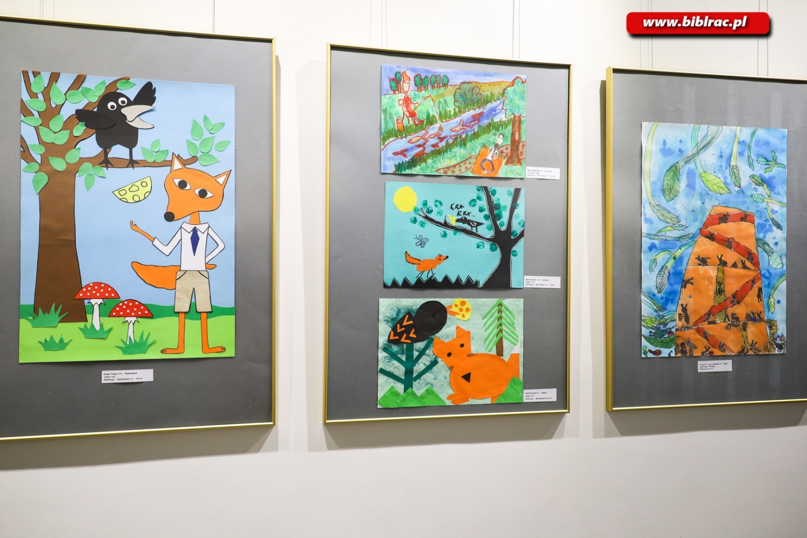 Zdjęcie w galerii na portalu naszraciborz.pl: W raciborskiej bibliotece rozdano nagrody w ogólnopolskim konkursie plastycznym wiadomości z regionu