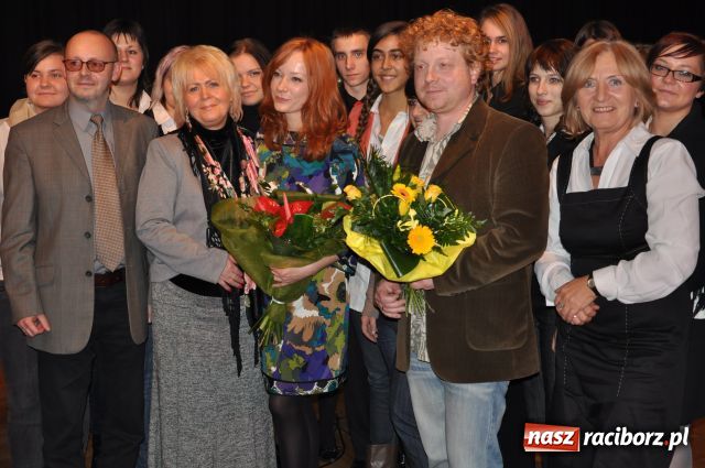 Zdjęcie w galerii na portalu naszraciborz.pl: Magdalena Walach odwiedziła Racibórz wiadomości z regionu