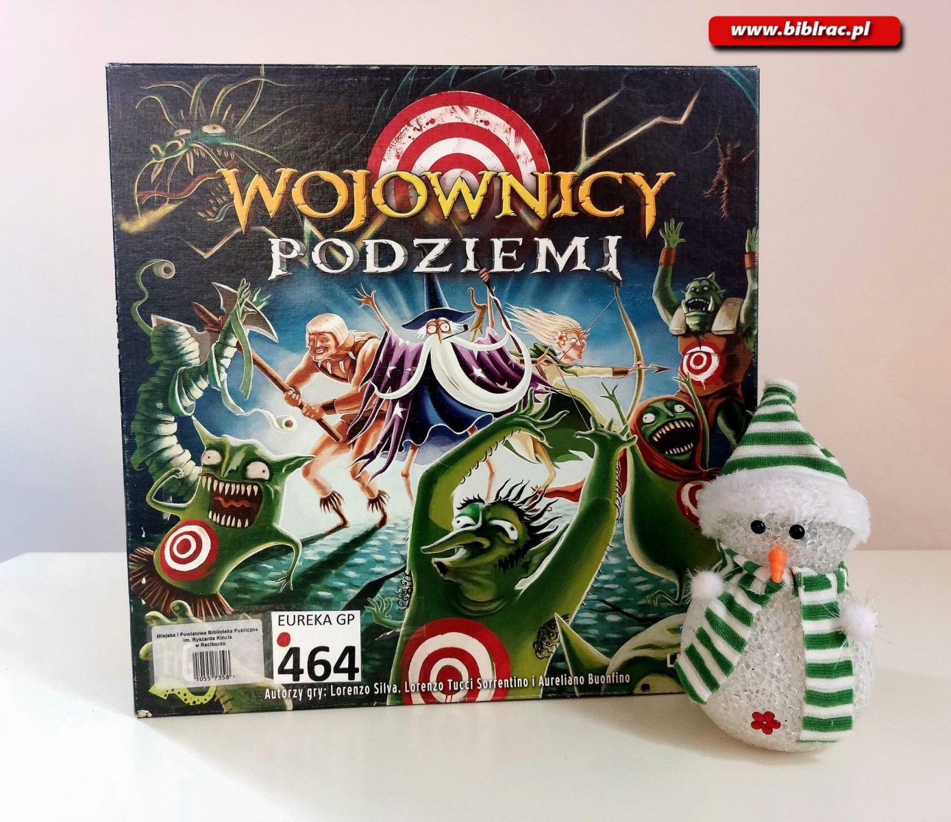 Zdjęcie w galerii na portalu naszraciborz.pl: W bibliotece znajdziesz... gry planszowe na każdy dzień, również na święta! wiadomości z regionu