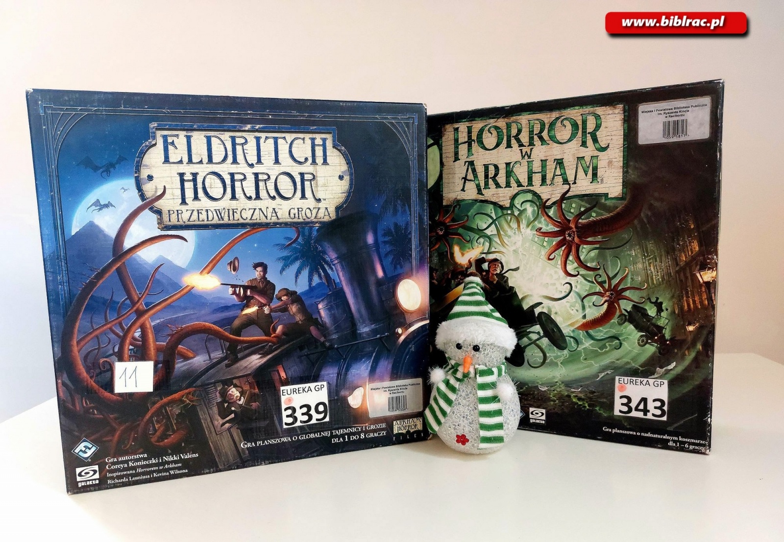 Zdjęcie w galerii na portalu naszraciborz.pl: W bibliotece znajdziesz... gry planszowe na każdy dzień, również na święta! wiadomości z regionu