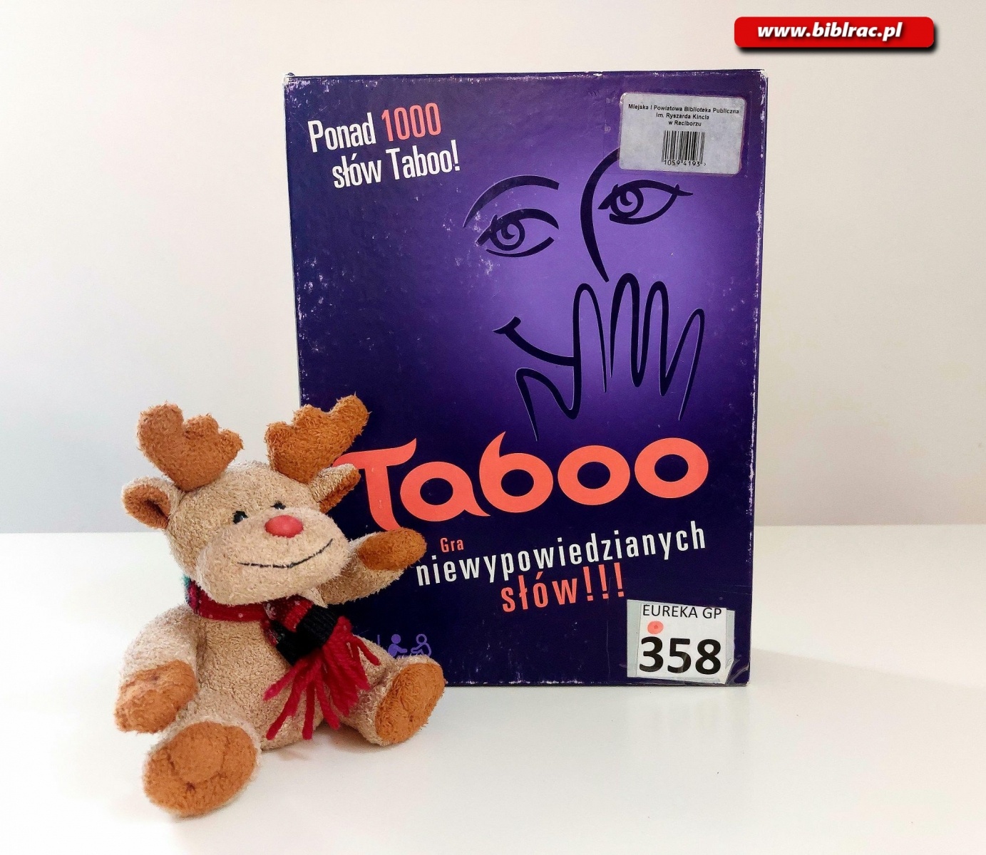 Zdjęcie w galerii na portalu naszraciborz.pl: W bibliotece znajdziesz... gry planszowe na każdy dzień, również na święta! wiadomości z regionu