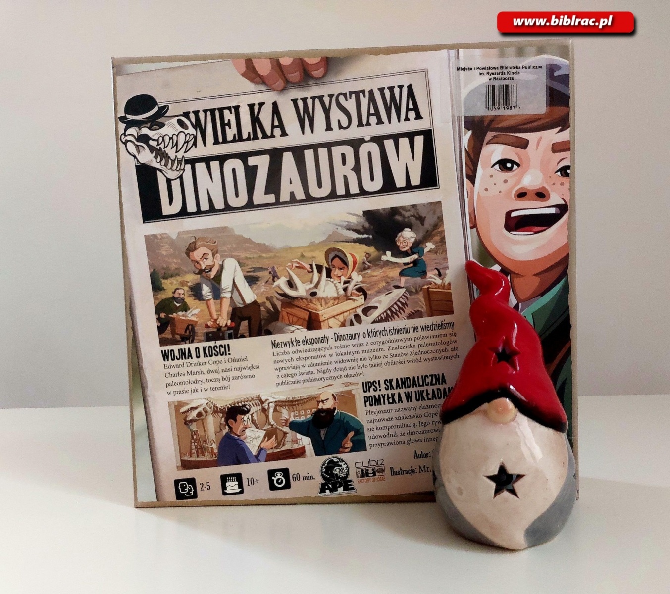 Zdjęcie w galerii na portalu naszraciborz.pl: W bibliotece znajdziesz... gry planszowe na każdy dzień, również na święta! wiadomości z regionu